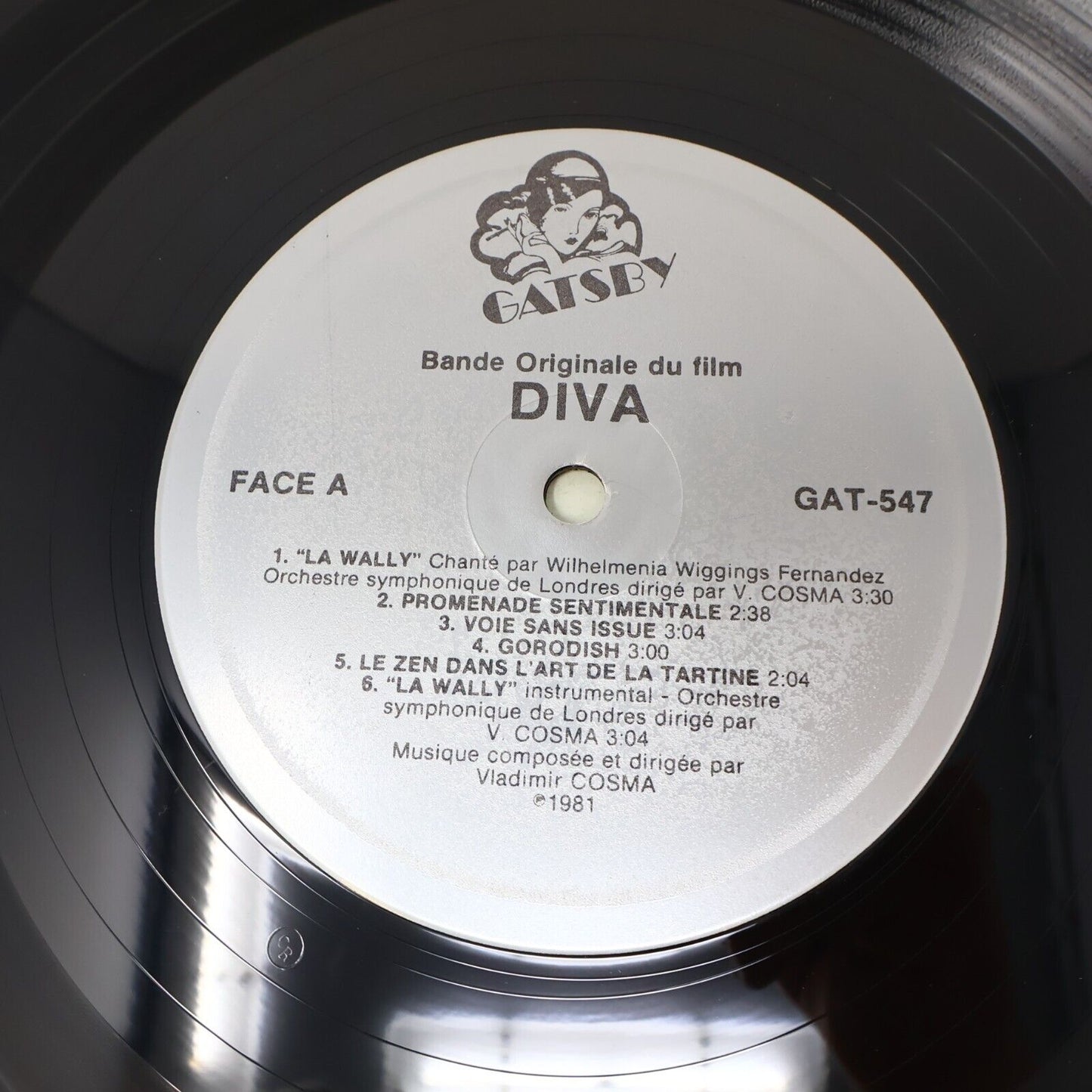 Vladimir Cosma Diva Musique Film LP Disque La Wally Wilhelmenia W Fernandez 1981