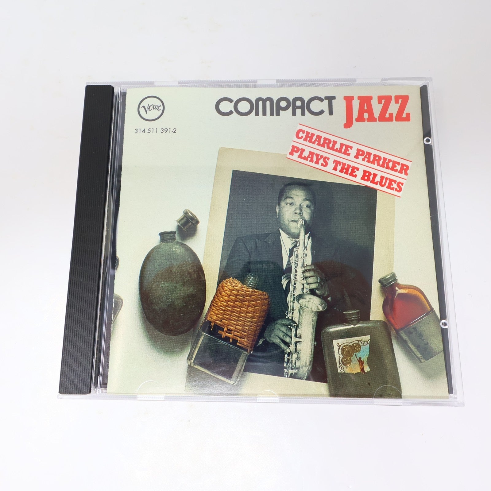 Charlie Parker 2 CDs Lot Plays the Blues/Plays Standards Jazz Bop 1992 1994 90s