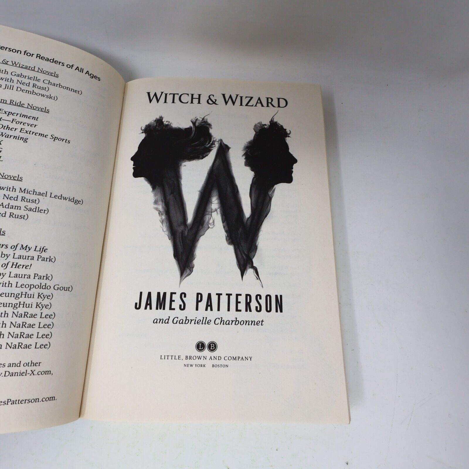 Lot 3 Books Witch & Wizard by James Patterson Little Brown and Company The Gift