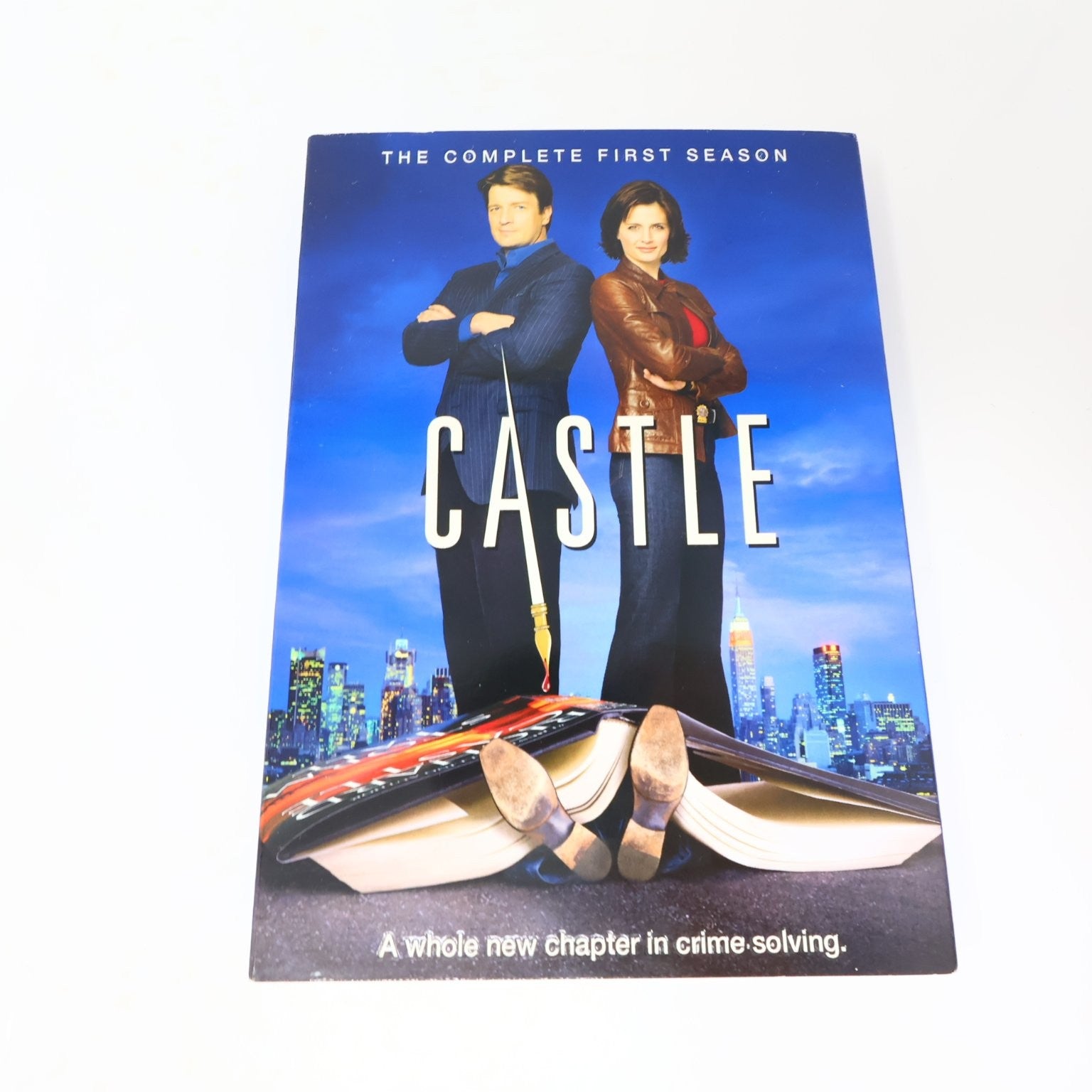 Castle 2 DVD Lot Seasons #1-2 Set Nathan Fillion Factory Sealed Region 1 NTSC