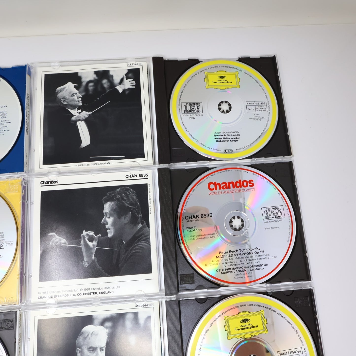 Tchaikovsky 13 CD Lot Sir Georg Solti/Charles Dutoit/Kyung Wha Chung/Jansons