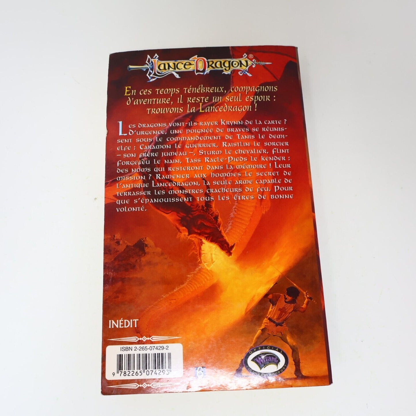 LanceDragon Dragons d'un Crépuscule d'Automne Margaret Weis/Tracy Hickman 2001