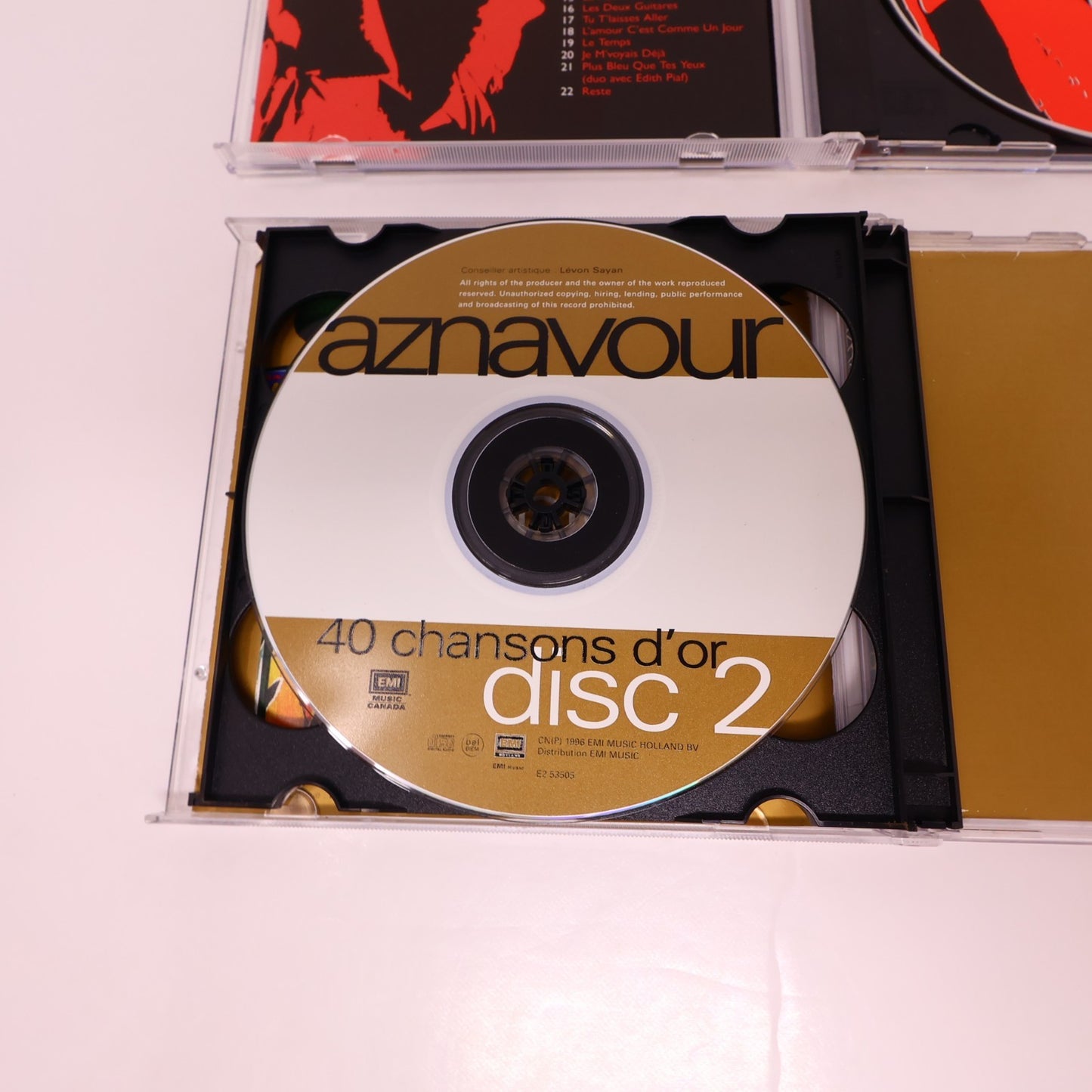 Charles Aznavour Lot 8 CD Je Voyage/Jazznavour/Encores/Plus Bleu/Grands Succès