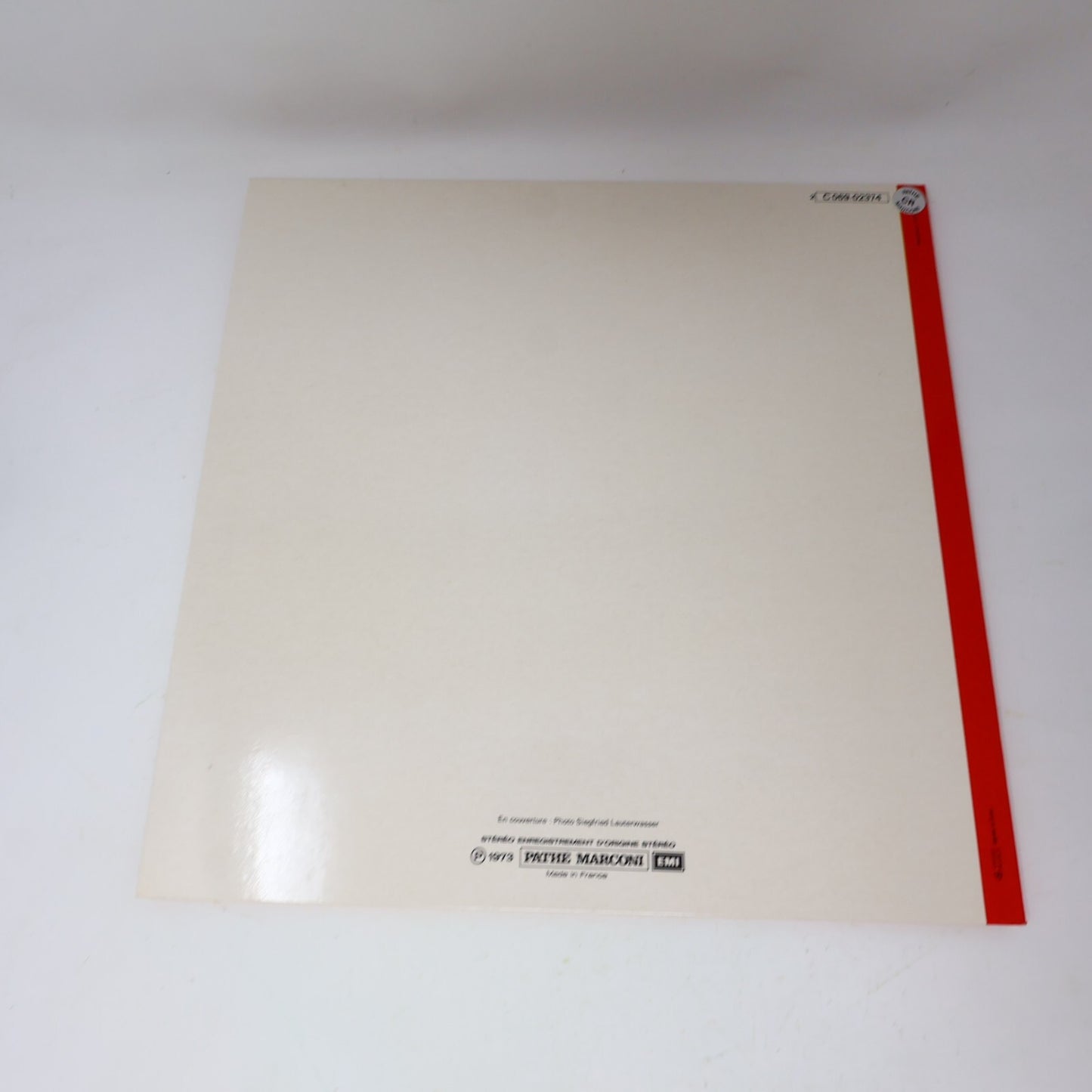Weissenberg Karajan Berliner Rachmaninov Franck 1973 Disque Record C 069-02374