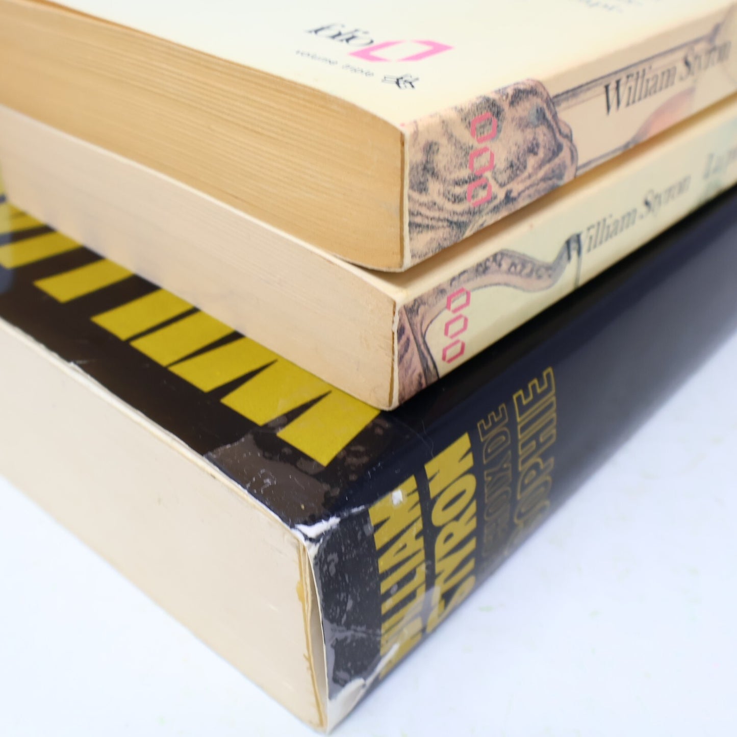 William Styron Lot 3 Livres Le Choix de Sophie/La Proie des Flammes 1-2 Français