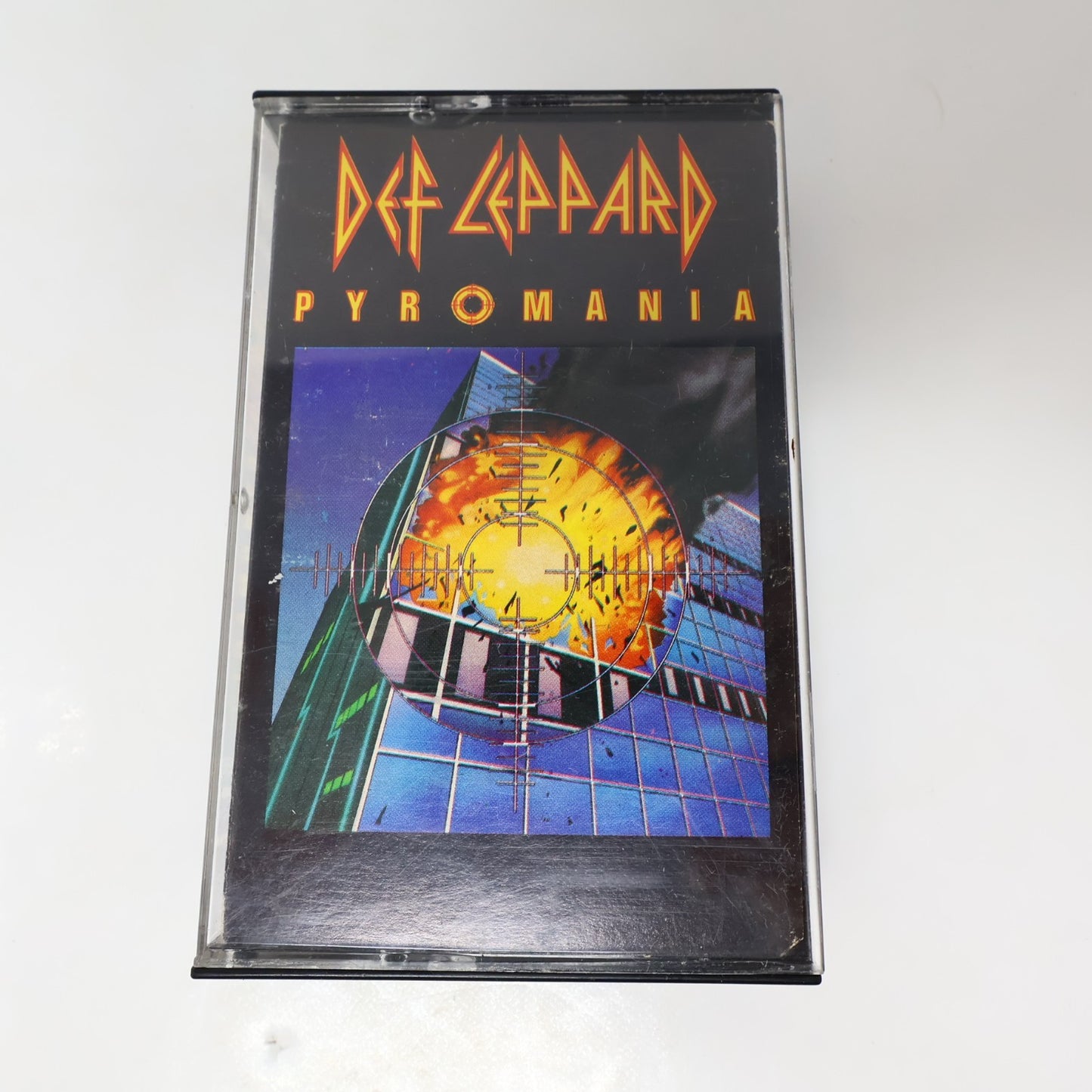 Def Leppard 2 Cassettes Lot Hysteria/Pyromania Vertigo 80s Pour Some Sugar On Me