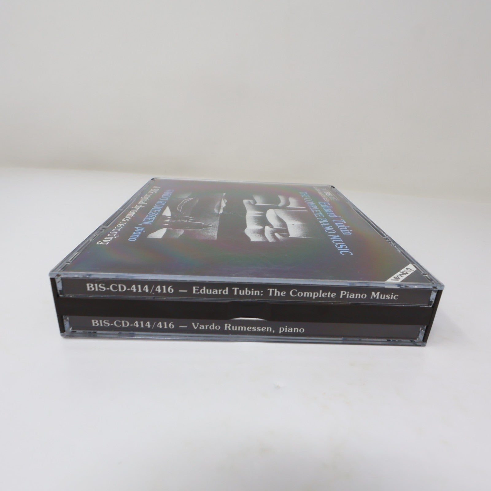 Eduard Tubin The Complete Piano Music CD Vardo Rumessen BIS 1988 BIS-CD-414/416
