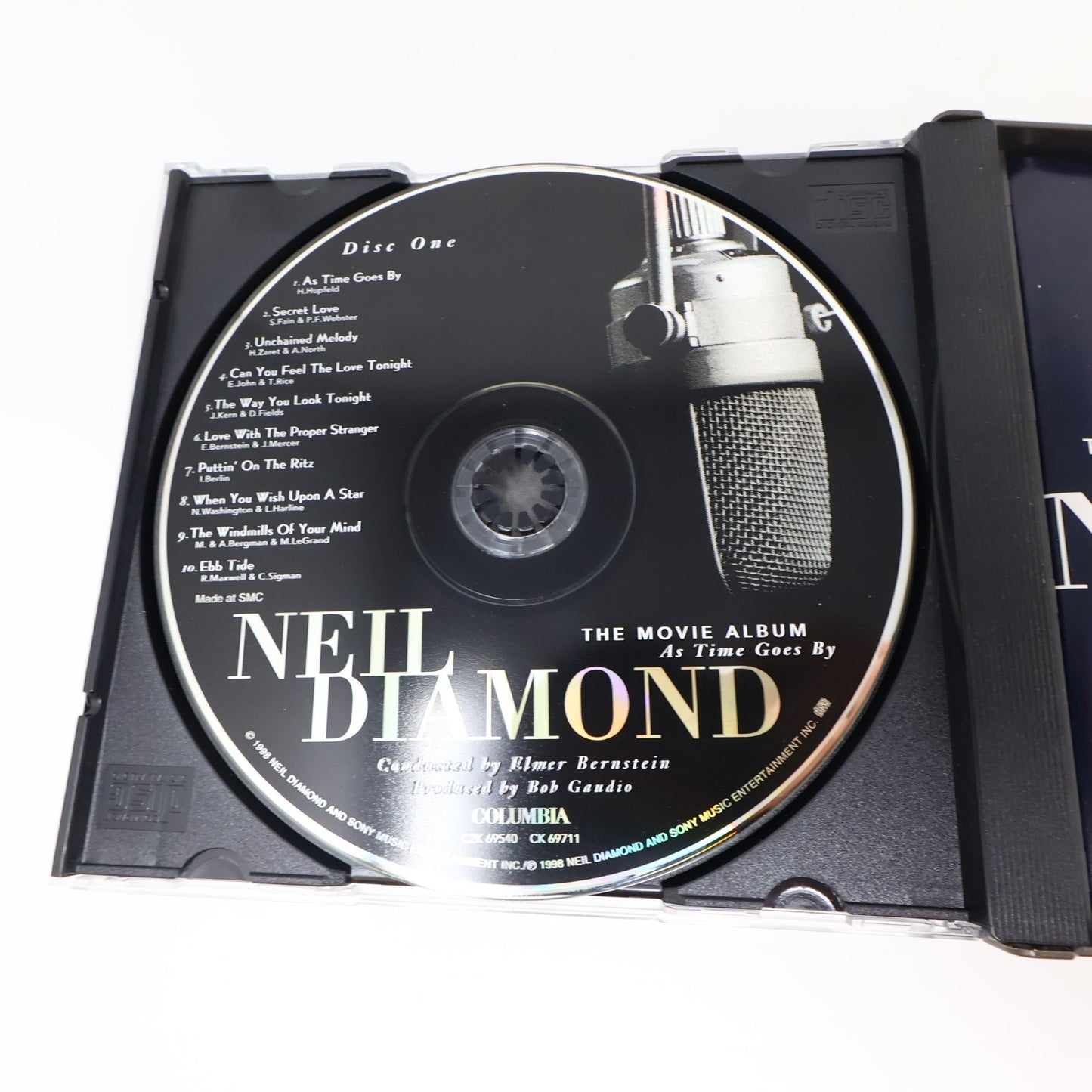 Neil Diamond Conducted By Elmer Bernstein The Movie Album As Time Goes By CD