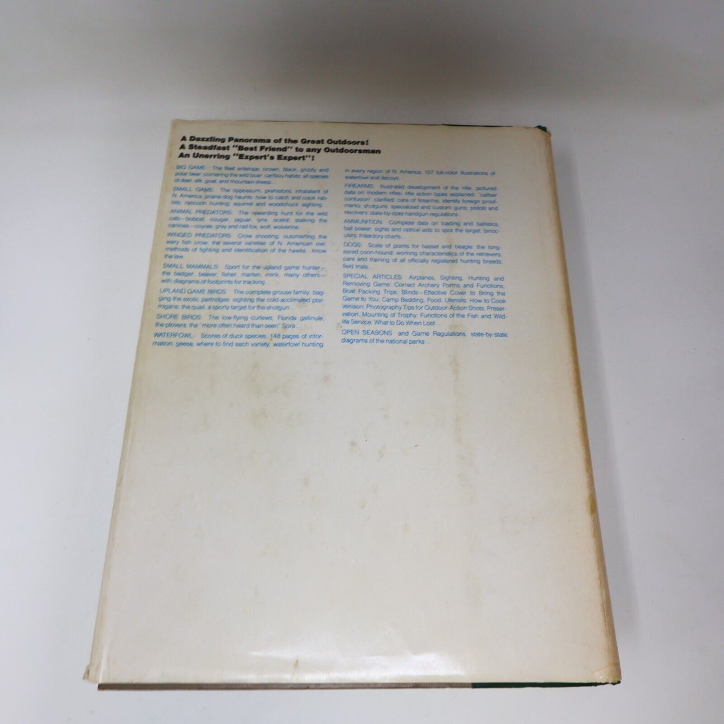 1974 The New Hunter's Encyclopedia Galahad Books Hardcover Sport Fishing Hunting