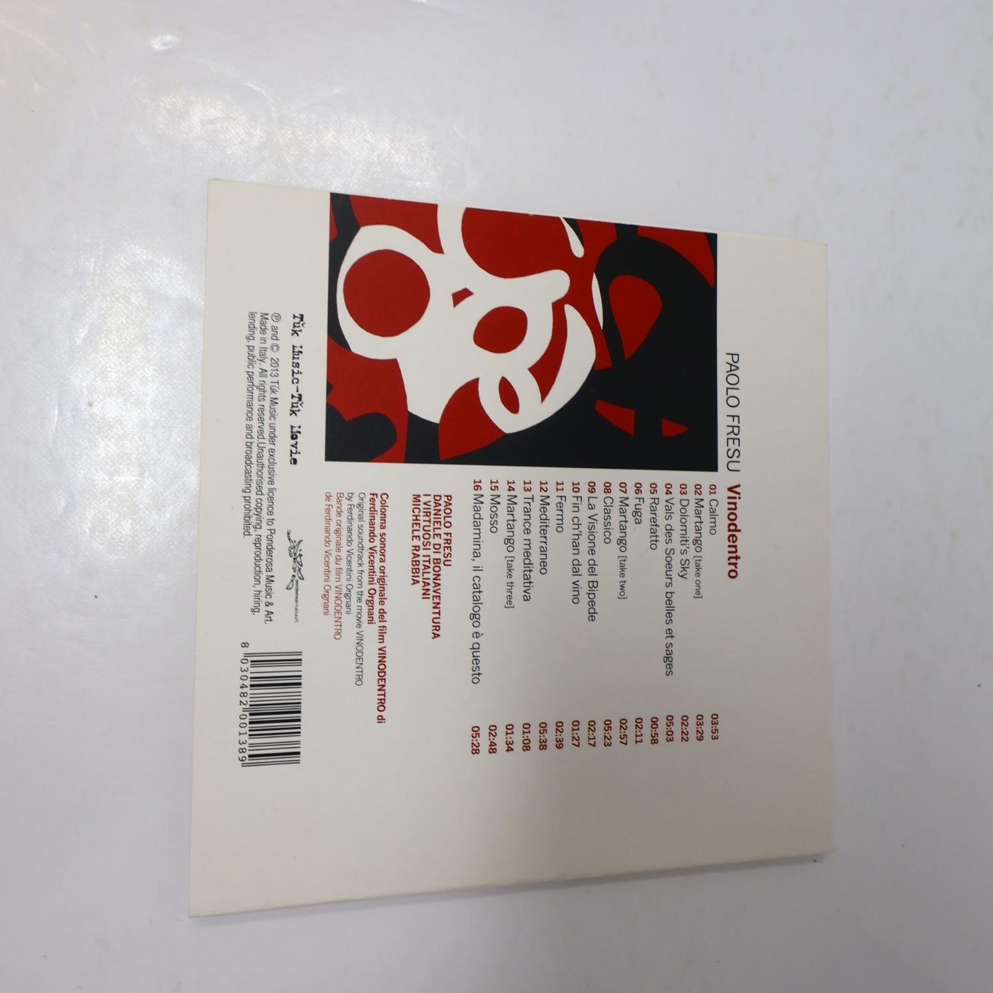 Paolo Fresu 3 CD Lot Vinodentro/İ30!/Mare Nostrum Tested Contemporary Jazz