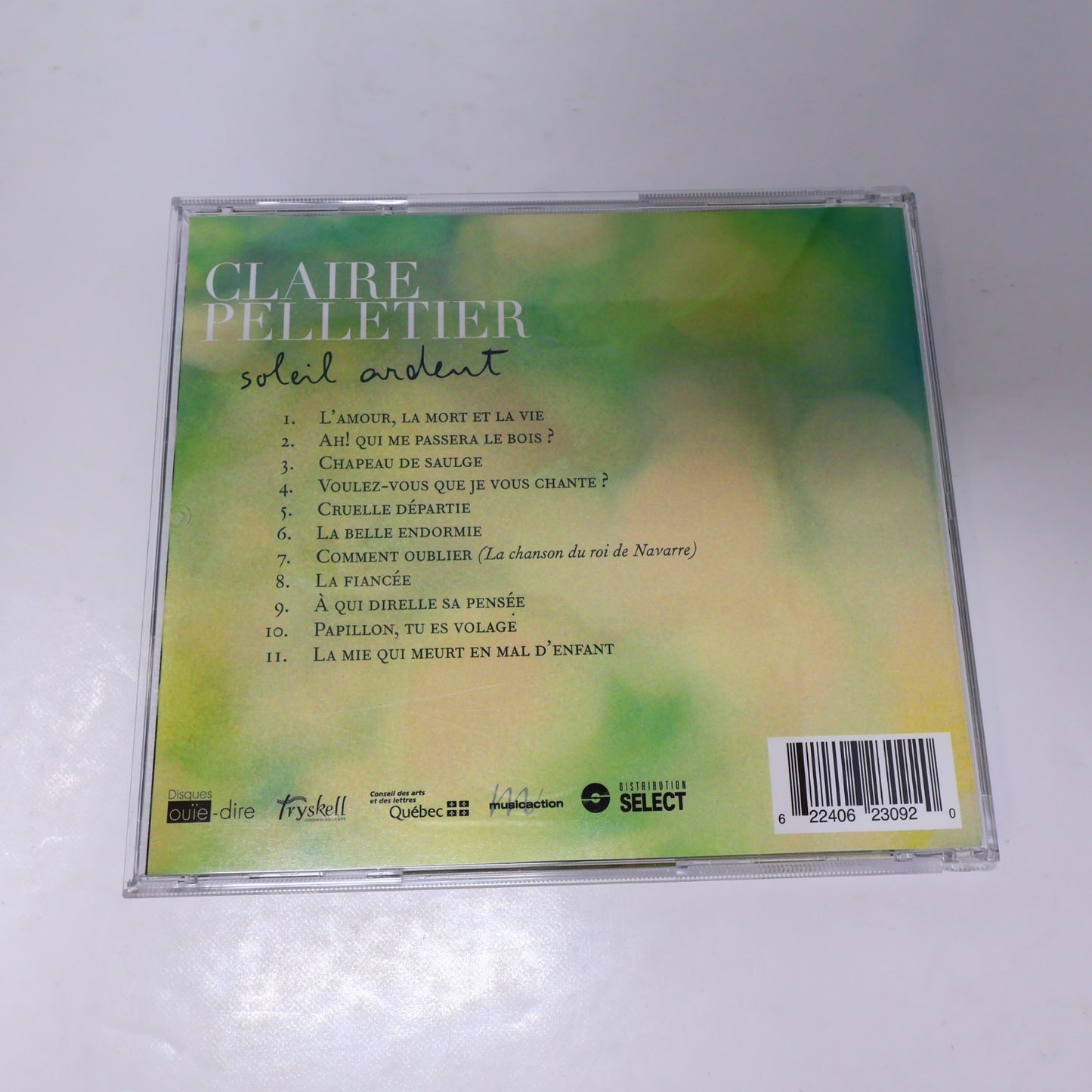 Claire Pelletier Lot 3 CDs Galileo/Ce que tu Donnes/Soleil Ardent Pop Folk