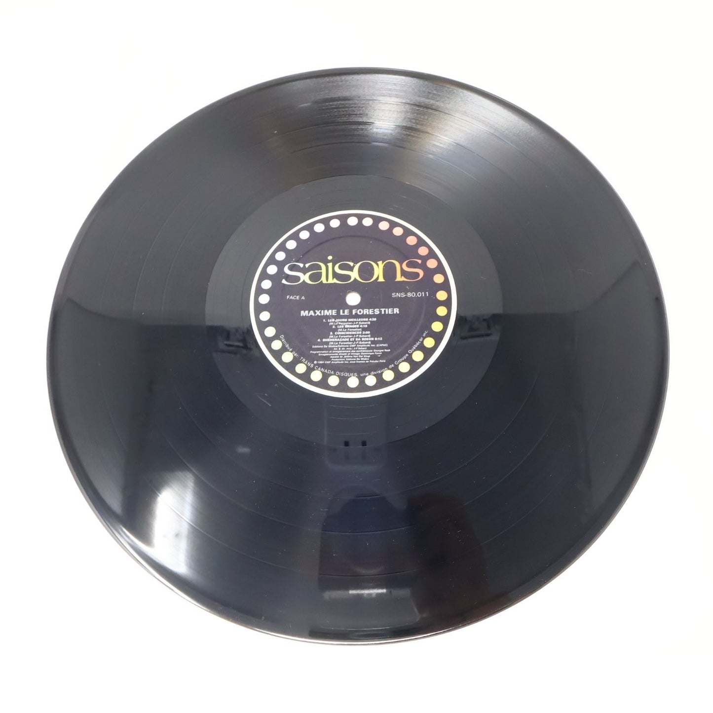 Maxime Le Forestier Les Jours Meilleurs 12" Record 1984 Amplitude Pop SNS-80.011
