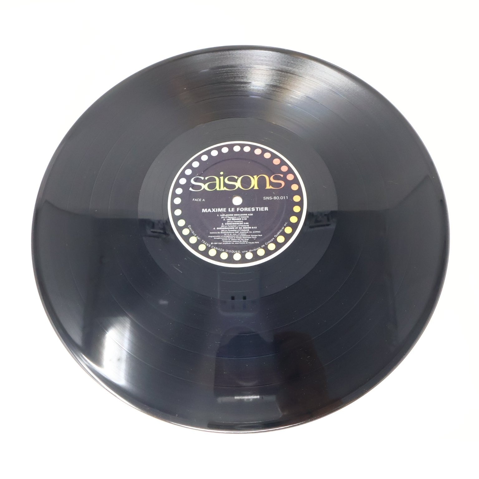 Maxime Le Forestier Les Jours Meilleurs 12" Record 1984 Amplitude Pop SNS-80.011