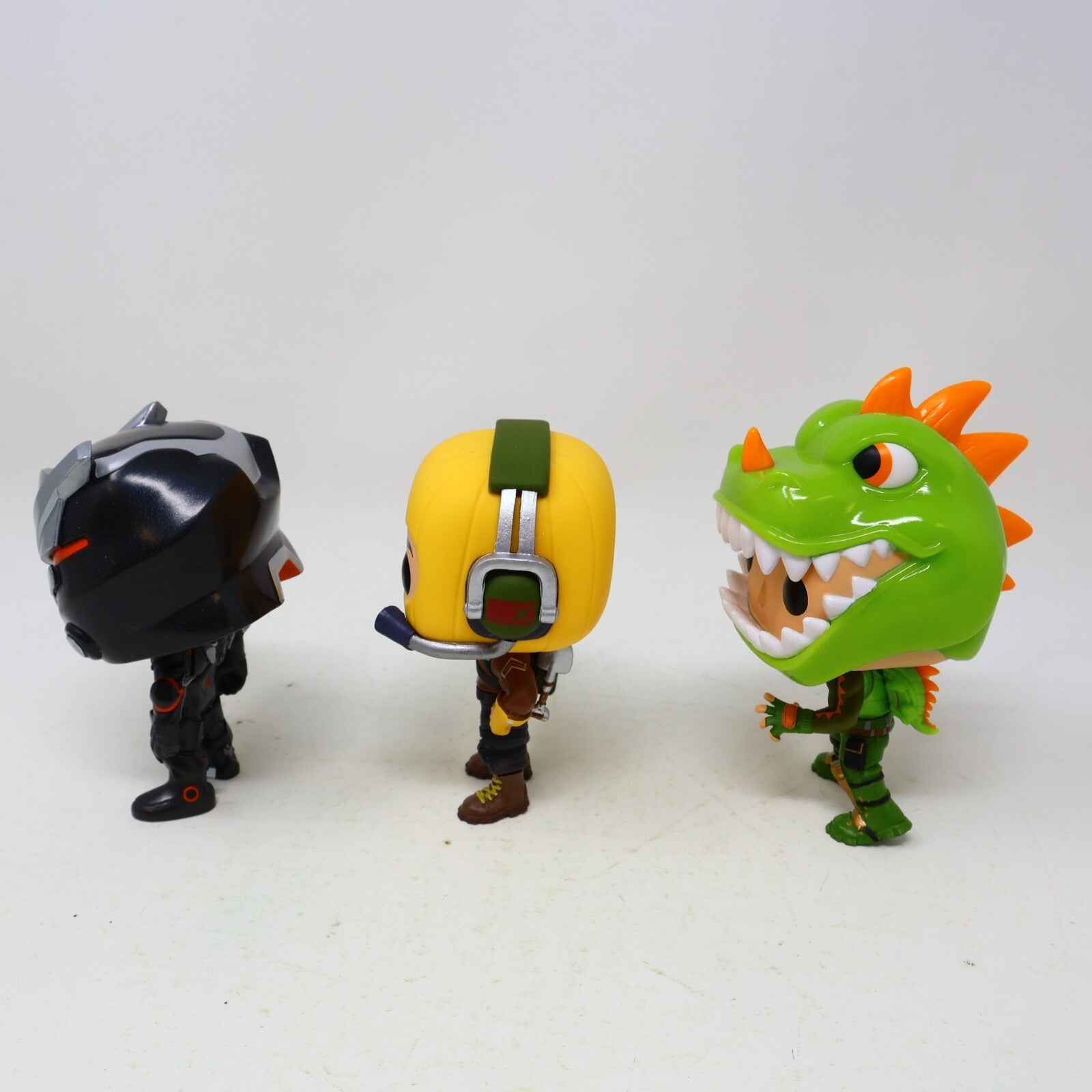Fortnite 3 Funko Pop! Figure Lot Raptor/Rex/Omega 435 436 443 Damaged Boxes