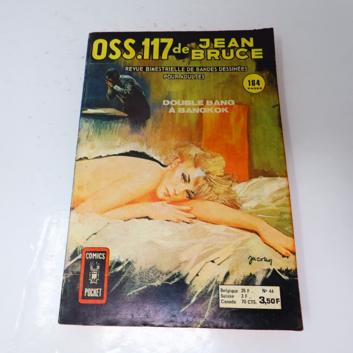 OSS 117 #44 52 Lot Monstres du Holy-Loch/Double Bang à Bangkok Jean Bruce Bd PB