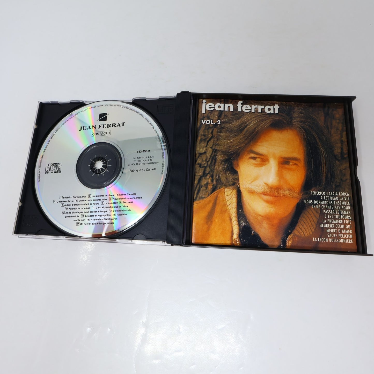 Jean Ferrat Volume 2 CD Les Enfants Terribles/C'est Beau la Vie/La Jeunesse
