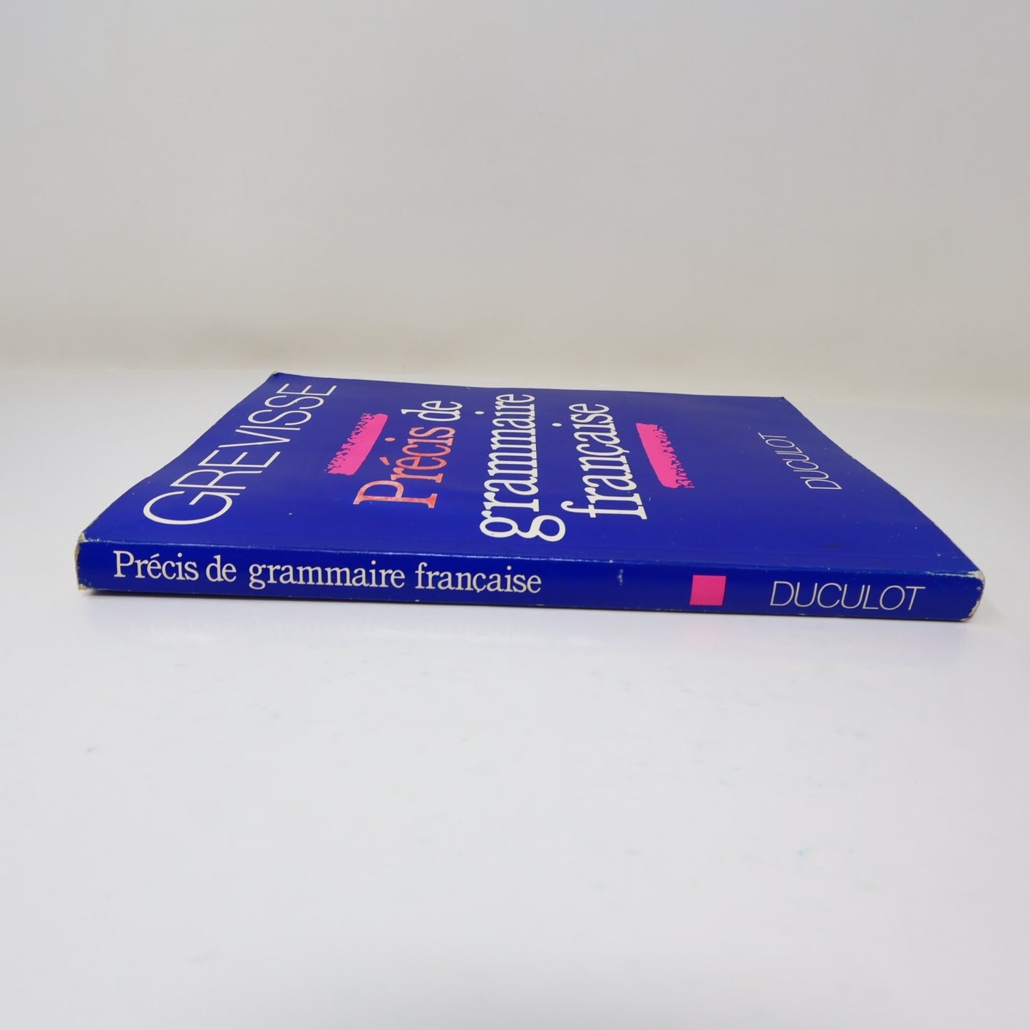Précis de Grammaire Française Maurice Grevisse Duculot 1987 PB French Éducation