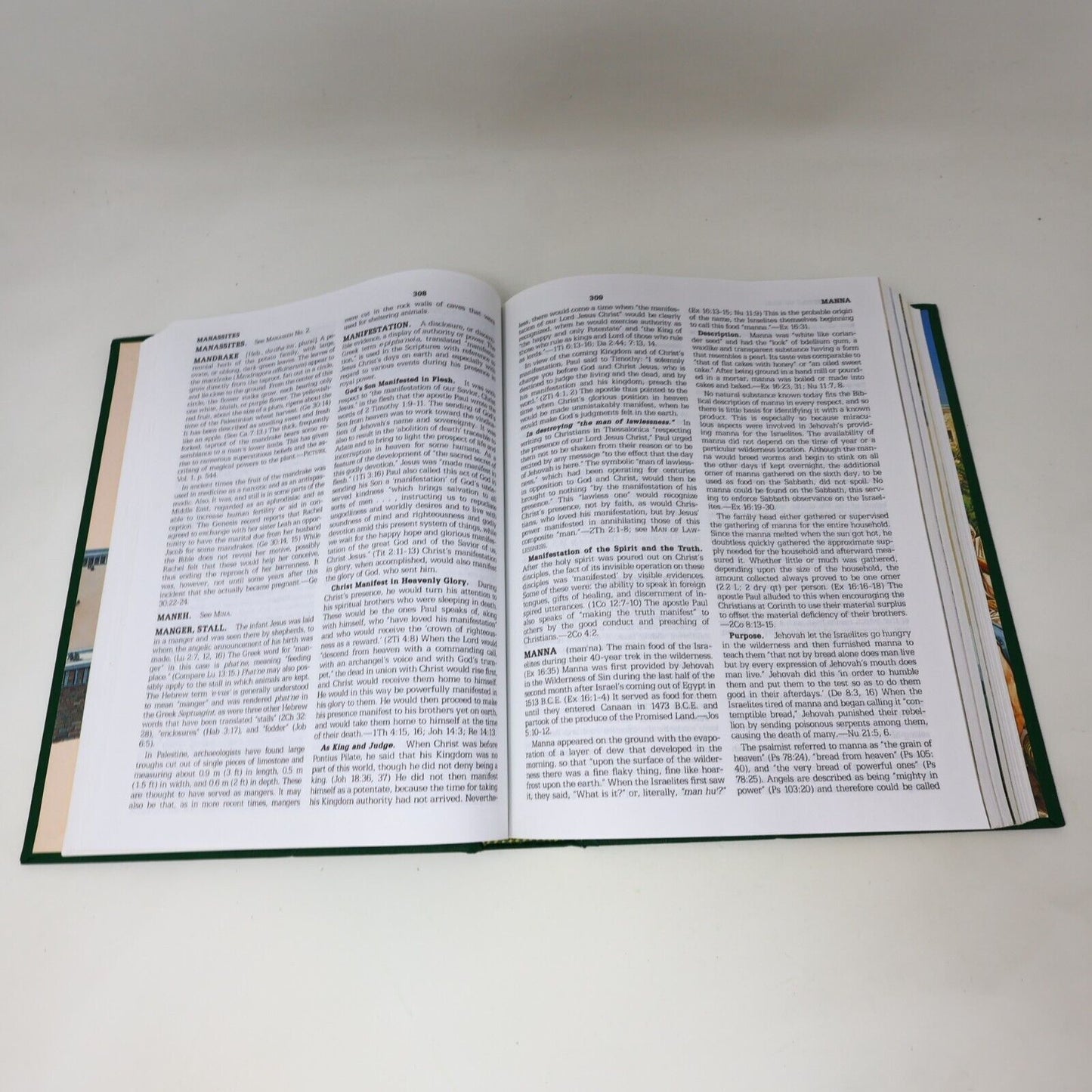 Lot 2 Books Insight on the Scriptures #1-2 Watch Tower Bible Religion 80s HC