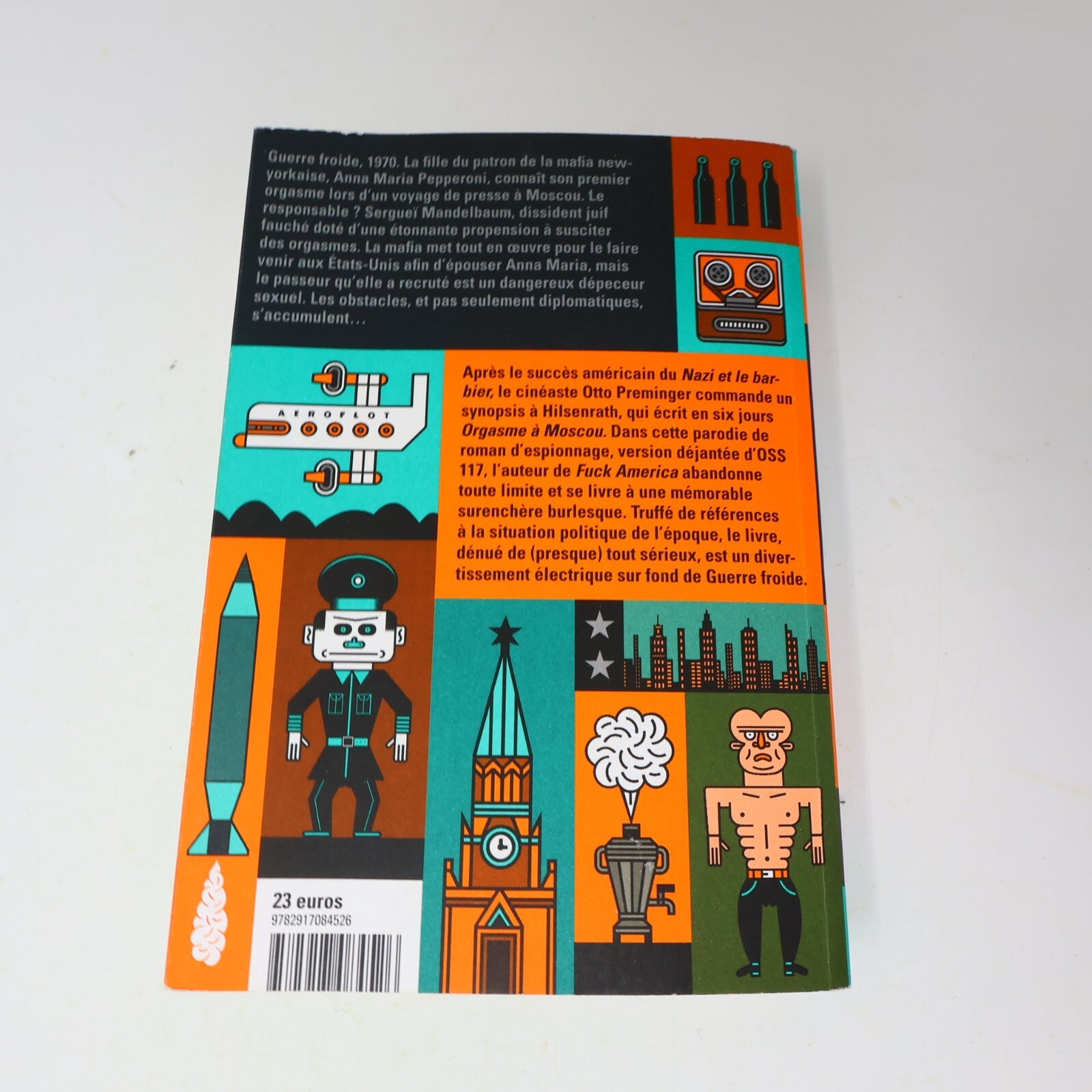 2013 Orgasme à Moscou Edgar Hilsenrath Espionnage Humour Attila Français Livre