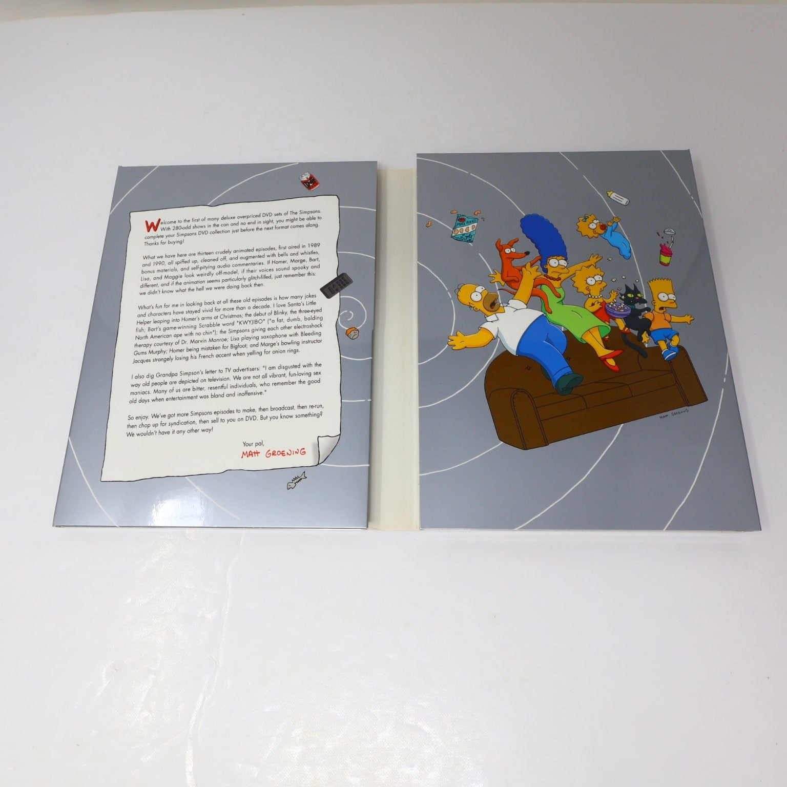 The Simpsons DVD 2001 Complete First Season Collector's Edition Matt Groening