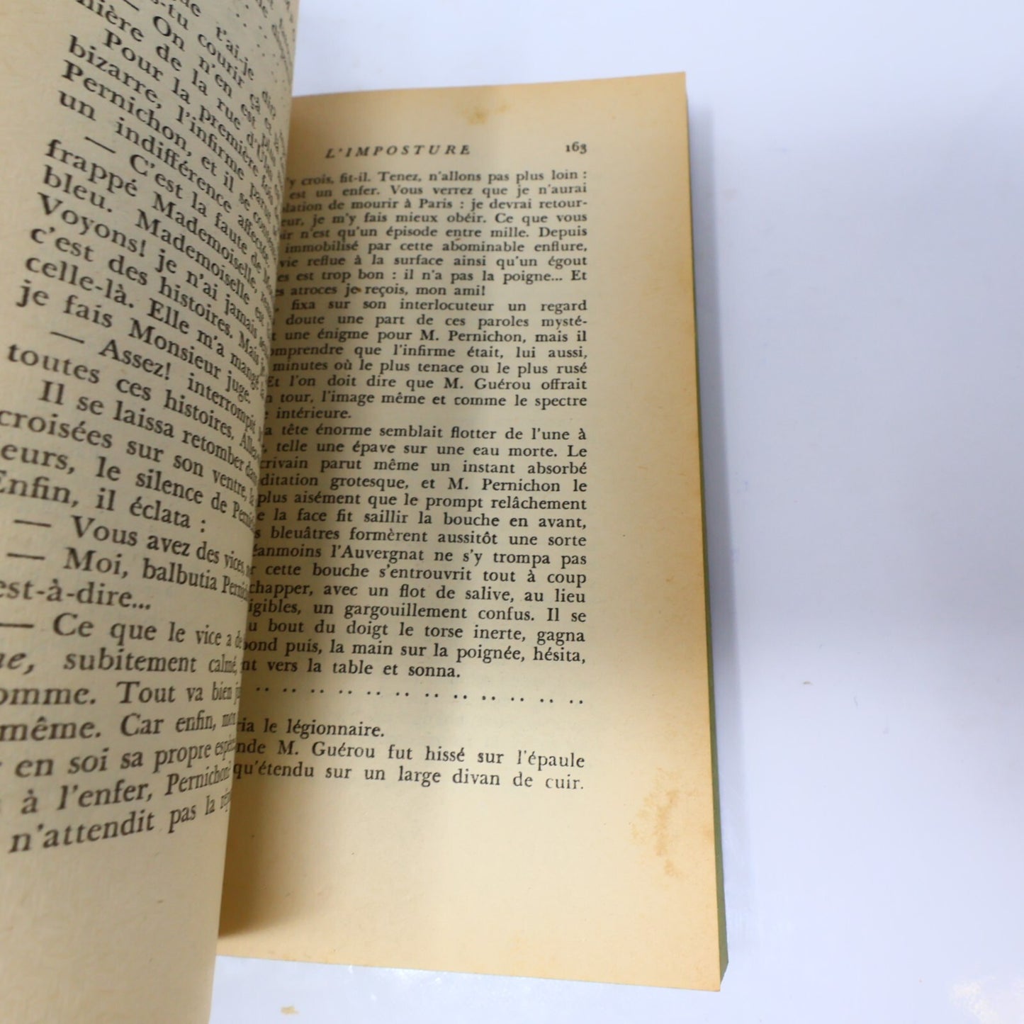 Georges Bernanos Lot 9 Livres Poche Dialogues d'Ombres/L'Imposture/Un Crime 60s