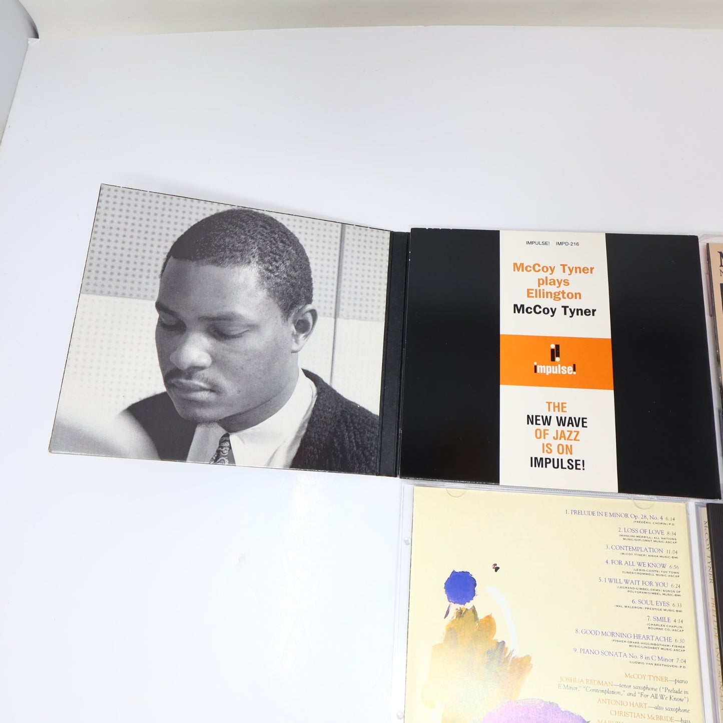 McCoy Tyner 3 CD Lot Plays Ellington/Prelude And Sonata/New York Reunion 90s