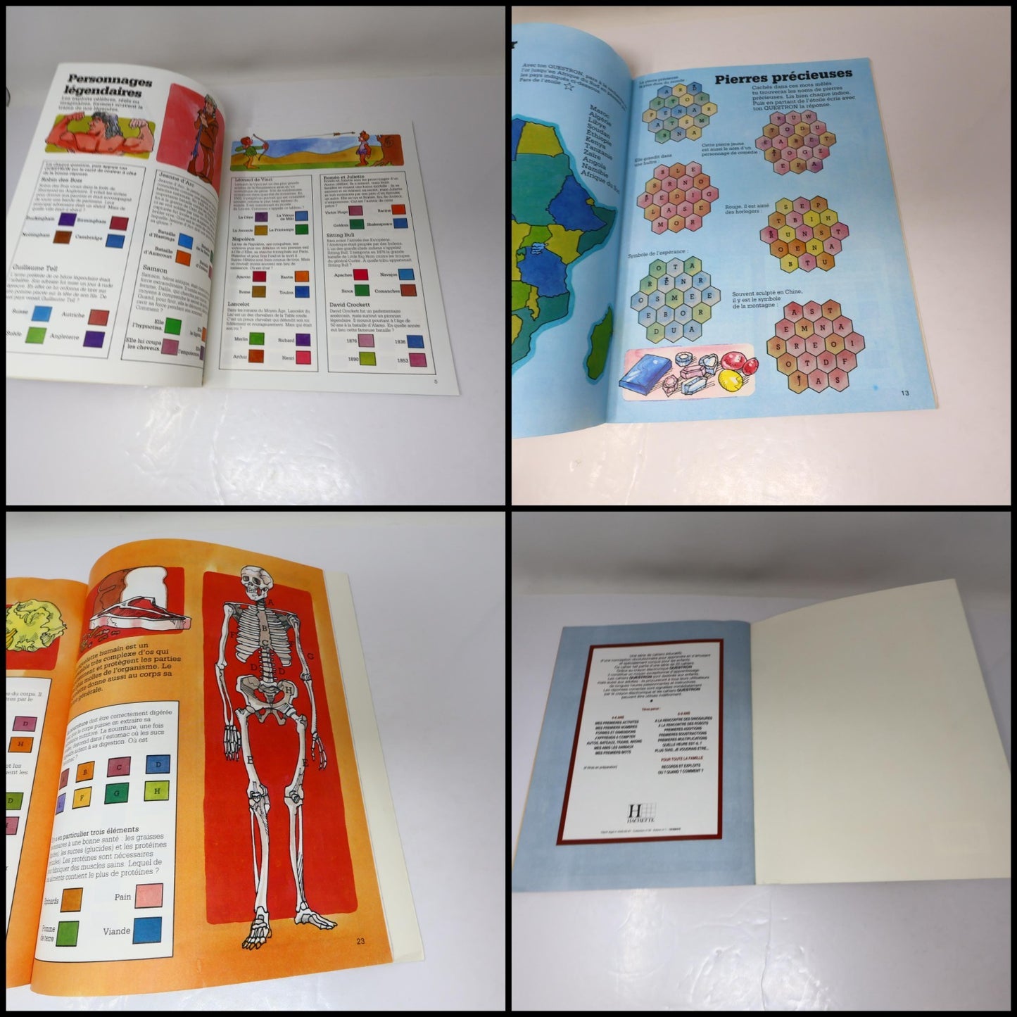 Encyclopédie Électronique Questron Hachette 6-9 ans 1986 Français/French Testé