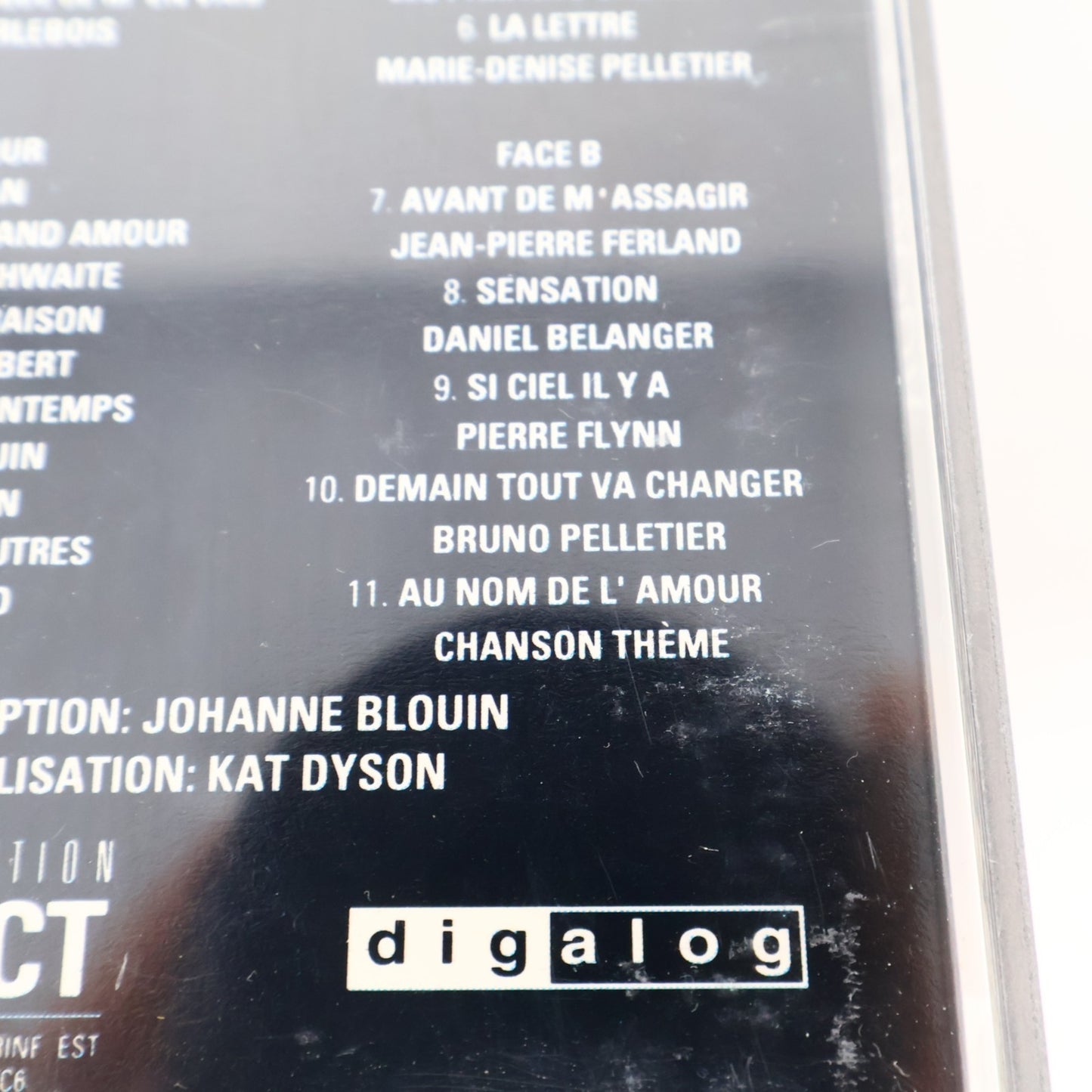 Au Nom De L'amour Cassette Johanne Blouin/Michel Rivard/Julie Masse/Charlebois