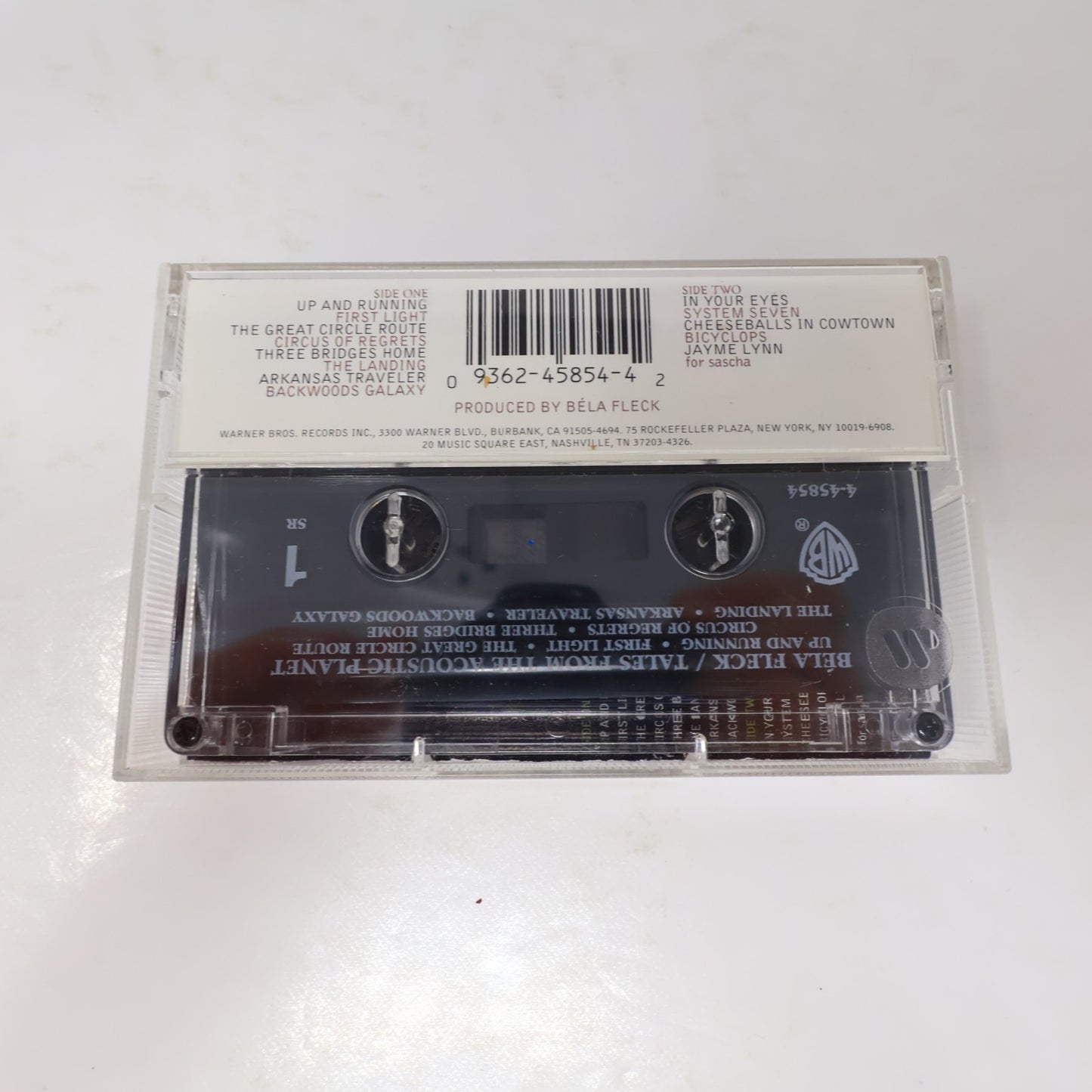 Béla Fleck Tales From The Acoustic Planet Cassette Up And Running/First Light