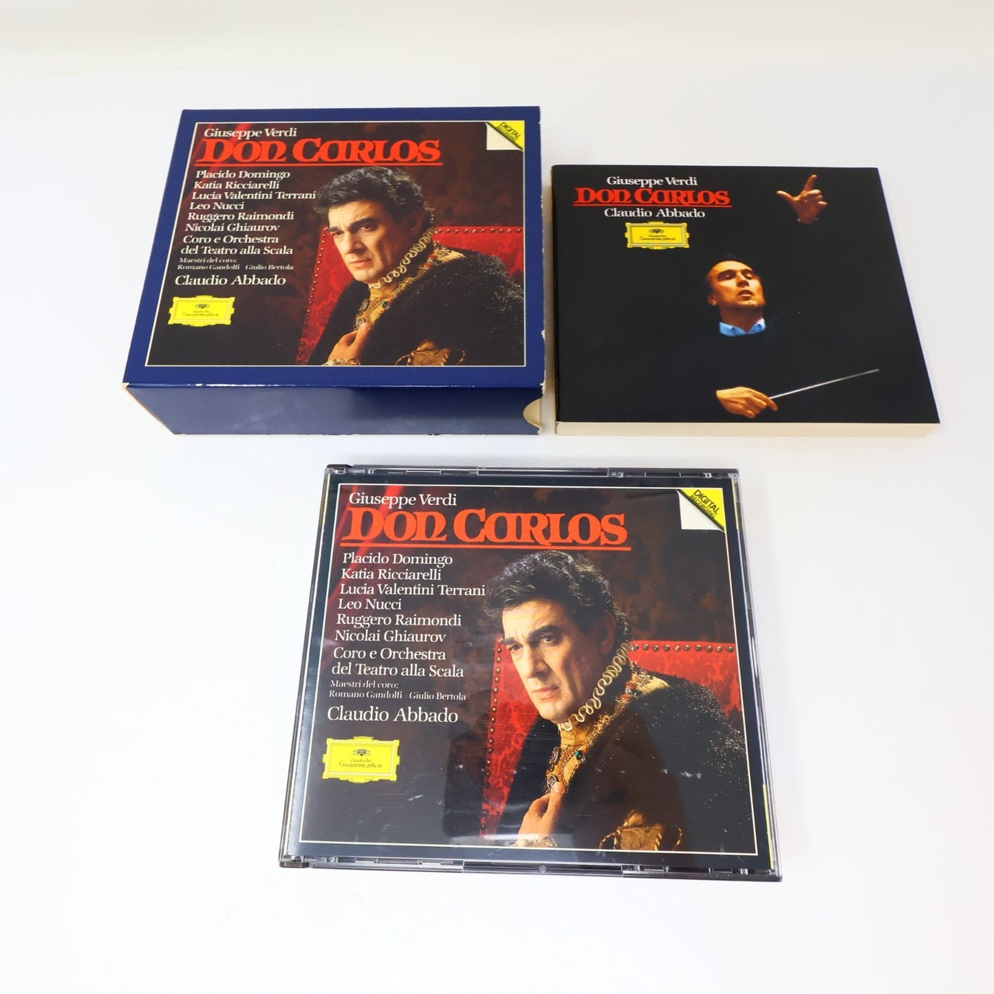 Giuseppe Verdi 9 CDs Lot Rigoletto/Don Carlos/Requiem/Un Ballo in Maschera