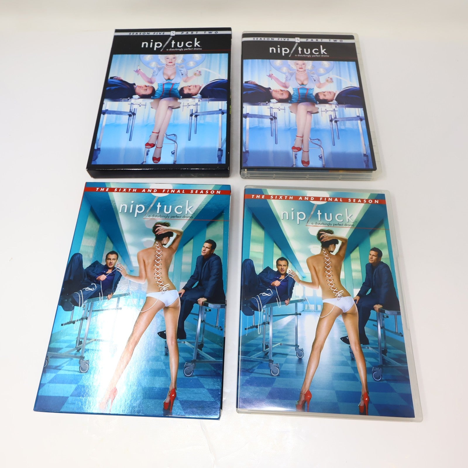 Nip/Tuck 7 DVD Lot Complete Seasons 1-6 TV Series Drama Dylan Walsh NTSC