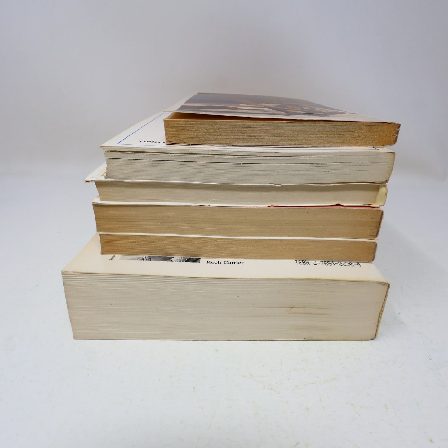 Roch Carrier Lot 6 Livres La Guerre Yes Sir!/Floralie ou Es-Tu? Roman Québec 80s