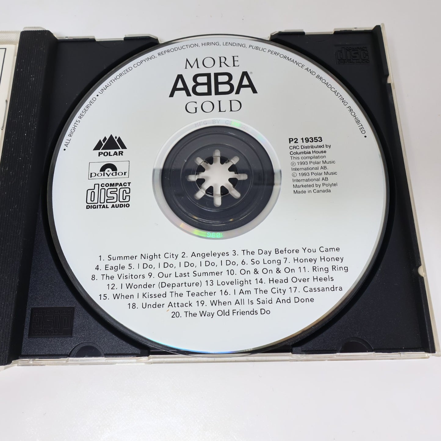 ABBA 3 CD Lot Super Trooper/More Gold/Eponymous Honey Honey/Mamma Mia/SOS