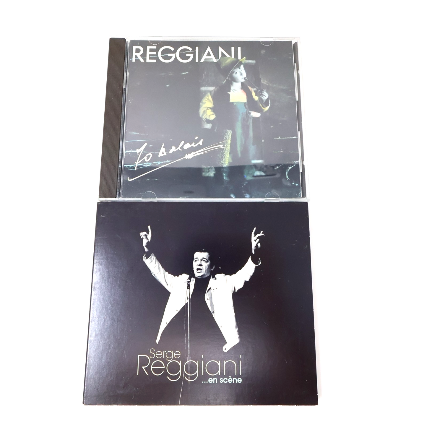 Serge Reggiani Lot 2 CD 70 Balais/.. en Scène Arlequin Assassiné/Le Déserteur