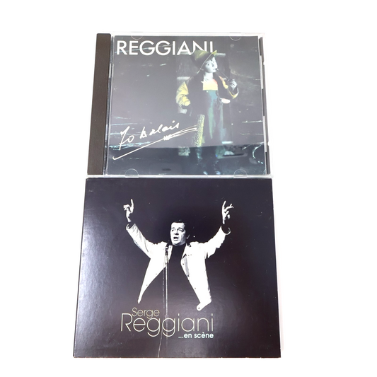 Serge Reggiani Lot 2 CD 70 Balais/.. en Scène Arlequin Assassiné/Le Déserteur