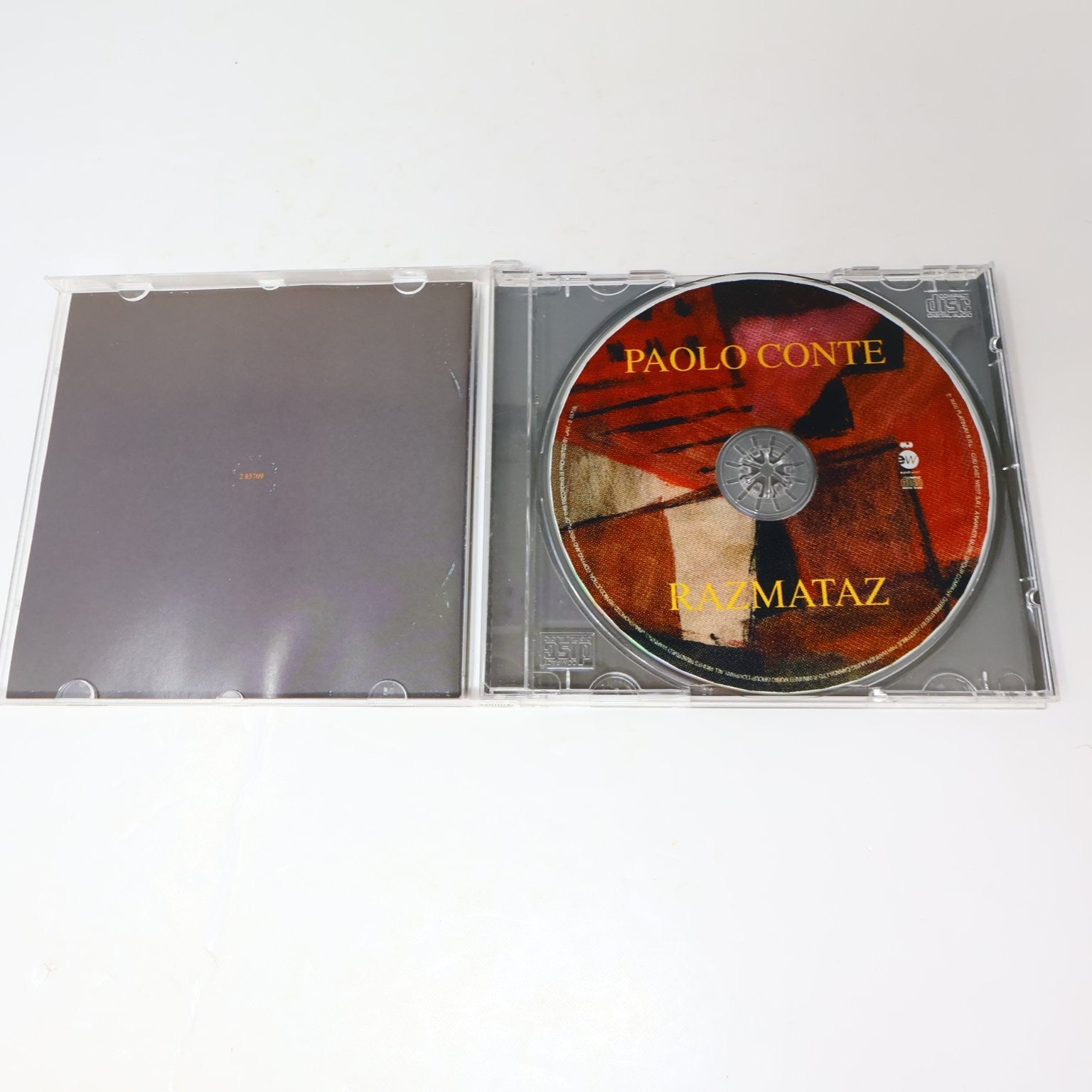 Paolo Conte 3 CD Lot Razmataz/Una Faccia in Prestito/En Concert Jazz World Music
