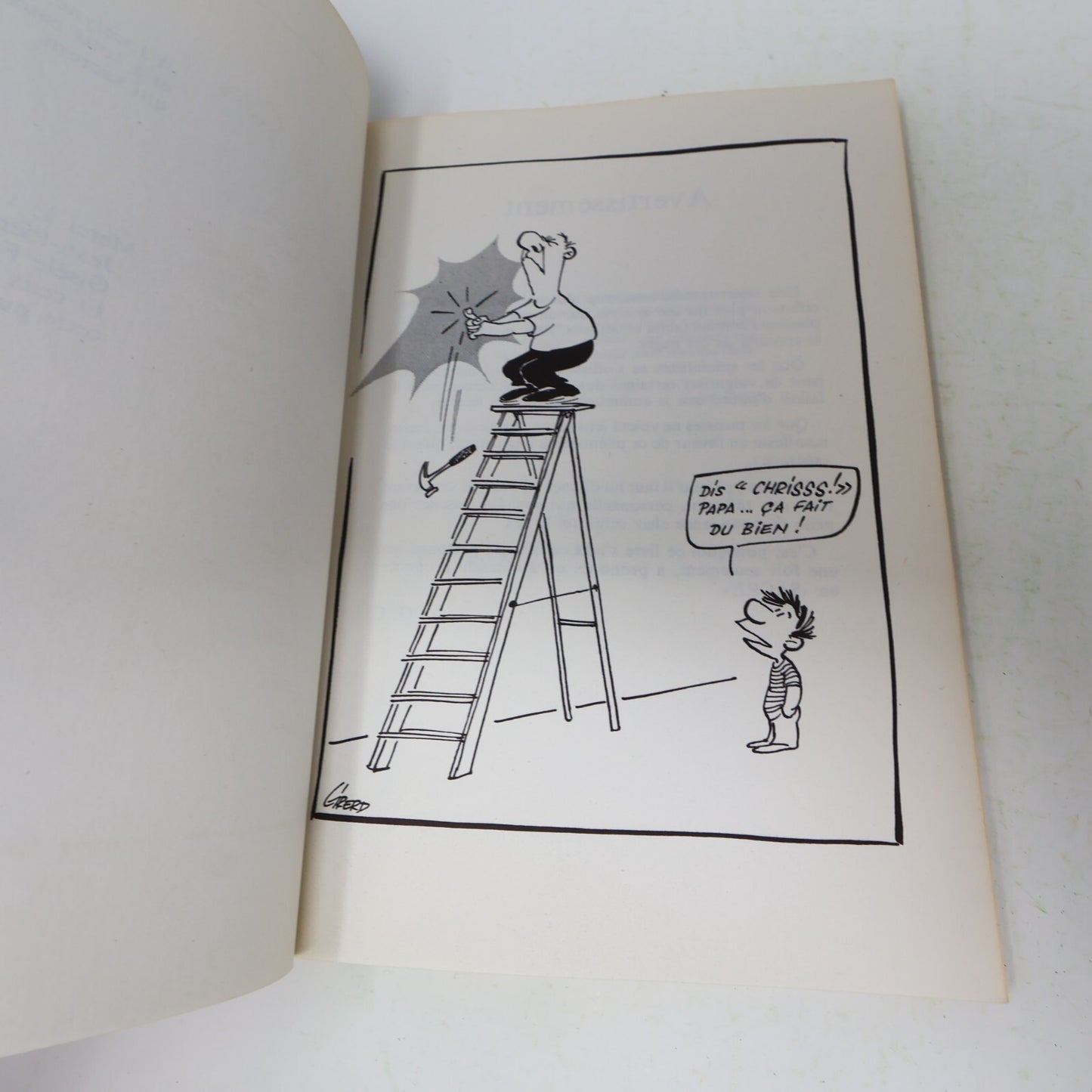 1974 Le Livre des Sacres et Blasphèmes Québécois Gilles Charest L'Aurore Société