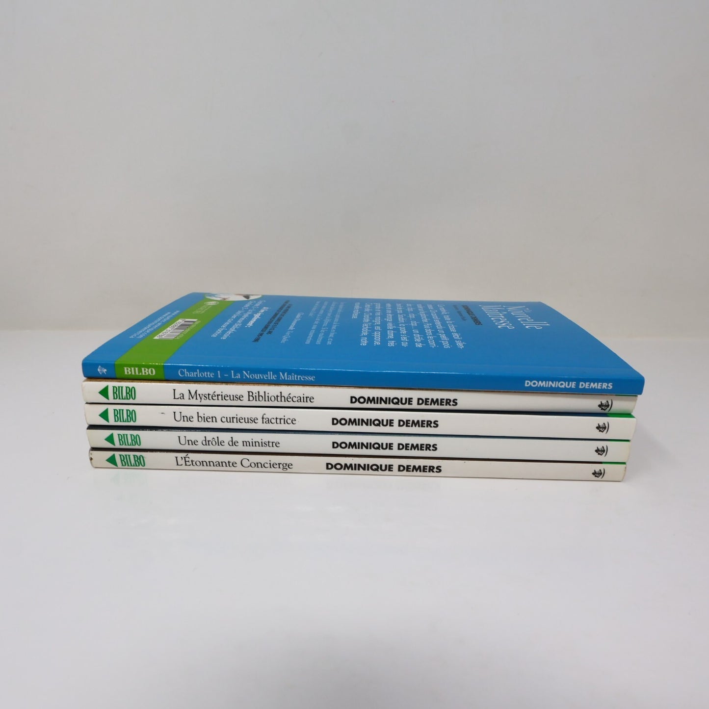 Dominique Demers Lot 5 Livres La Mystérieuse Mademoiselle C #1-5 Charlotte PB