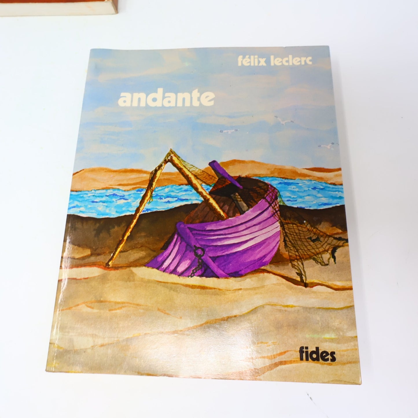 Félix Leclerc Lot 8 Livres Andante/Adagio/Allegro/Rêves à Vendre Roman Poésie PB