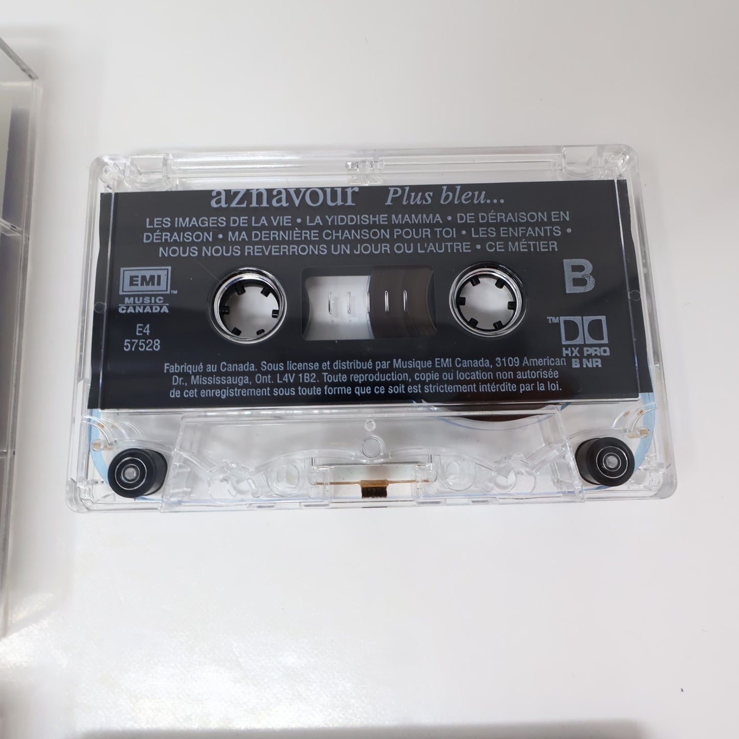 Aznavour Lot 6 Cassettes Plus Bleu/Toi et Moi/Chansons d'Or/Palais des congrès