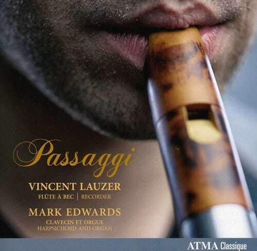Vincent Lauzer/Mark Edwards Passaggi CD 2013 Baroque Classical Renaissance ATMA