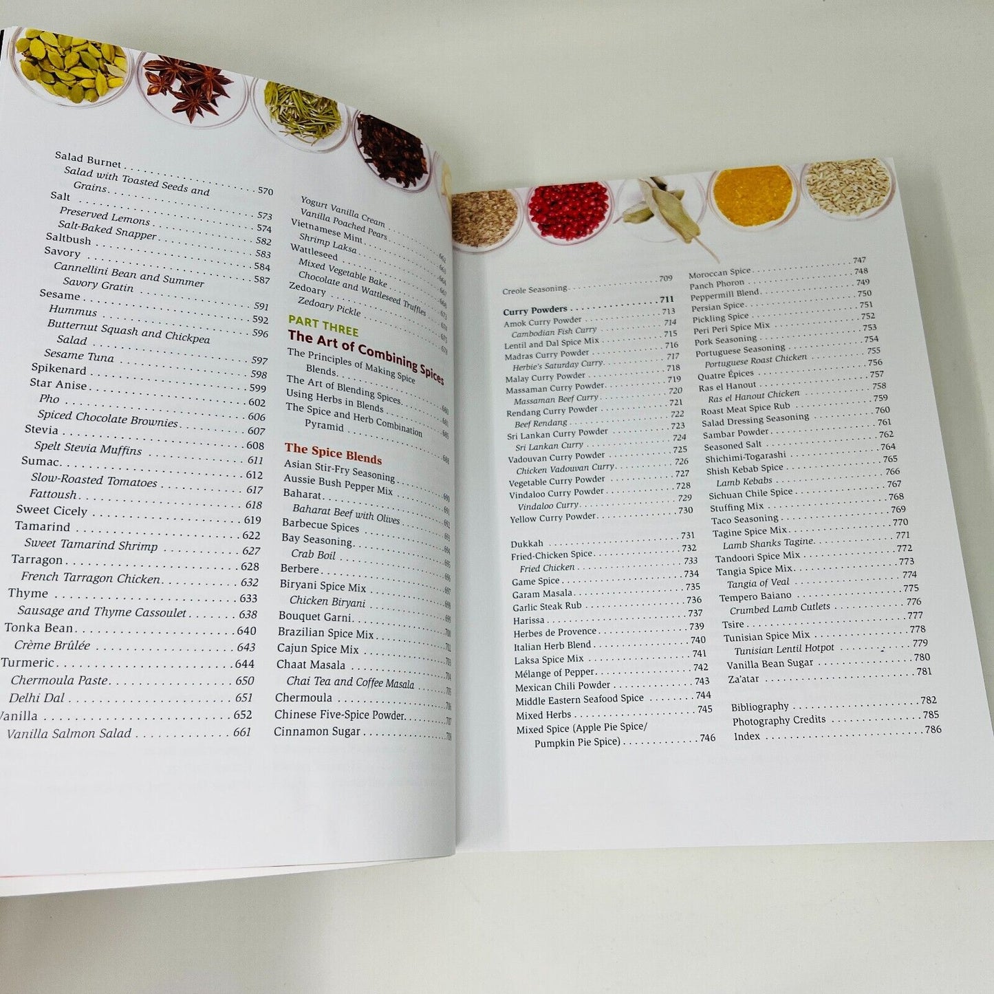 2014 The Spice and Herb Bible 3rd Ed. by Kate & Ian Hemphill Paperback Recipes