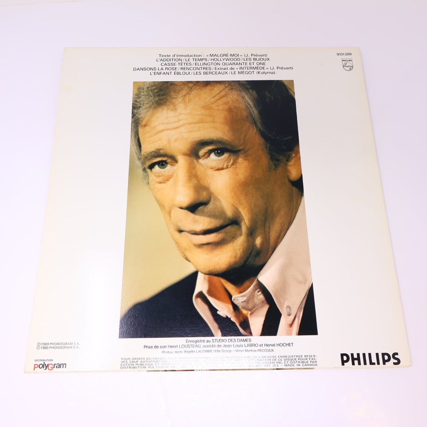 Yves Montand Lot 3 Disques LP Relaxe Vol 2/Dansez Avec/D'Hier et D'Aujourd'Hui