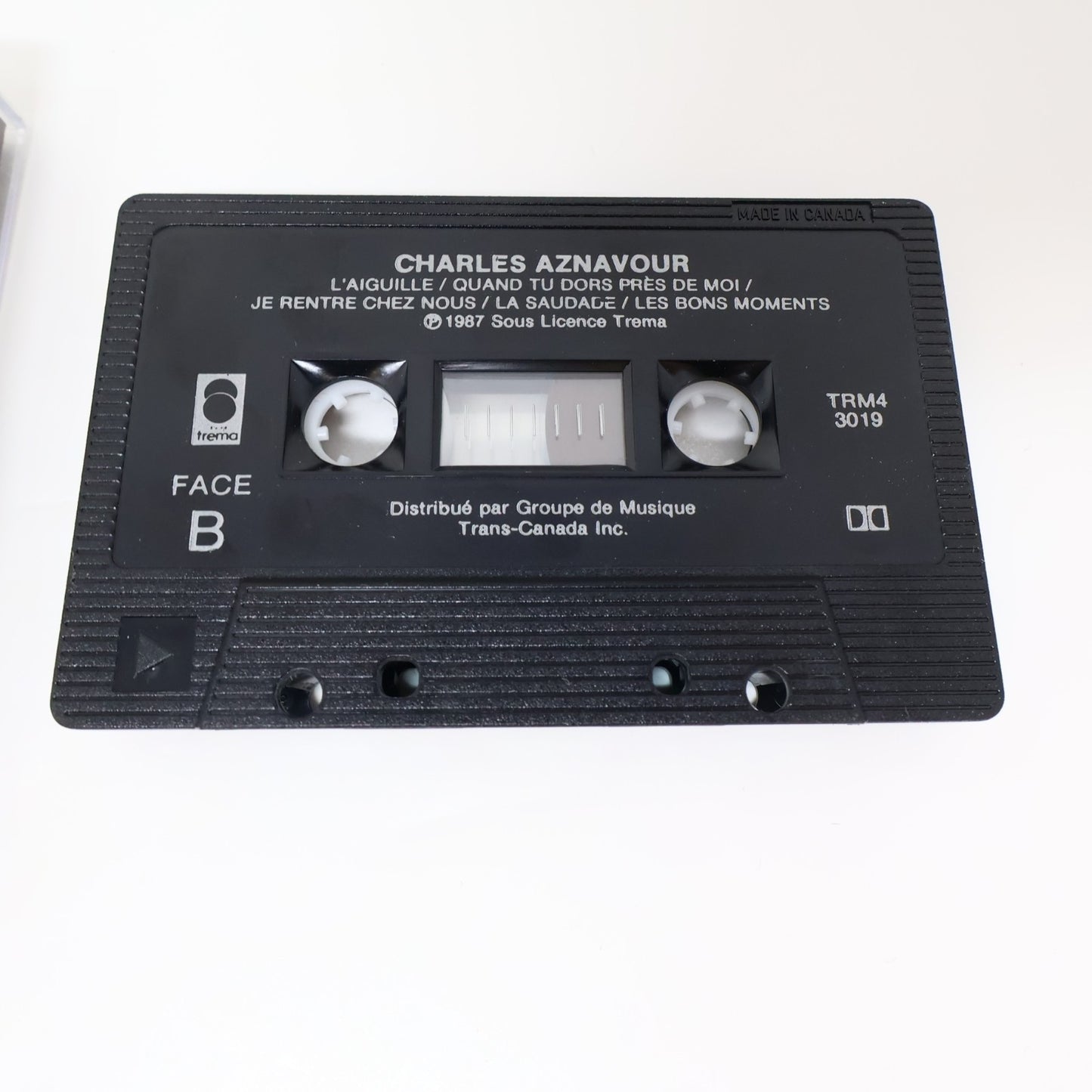 Aznavour Lot 6 Cassettes Plus Bleu/Toi et Moi/Chansons d'Or/Palais des congrès