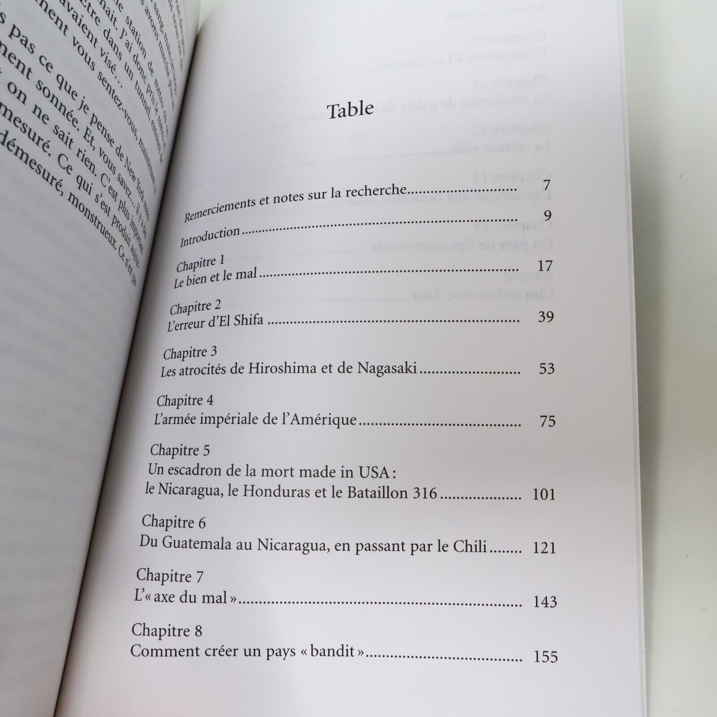 2002 Le Livre Noir des États-Unis de Peter Scowen Histoire USA Les Intouchables