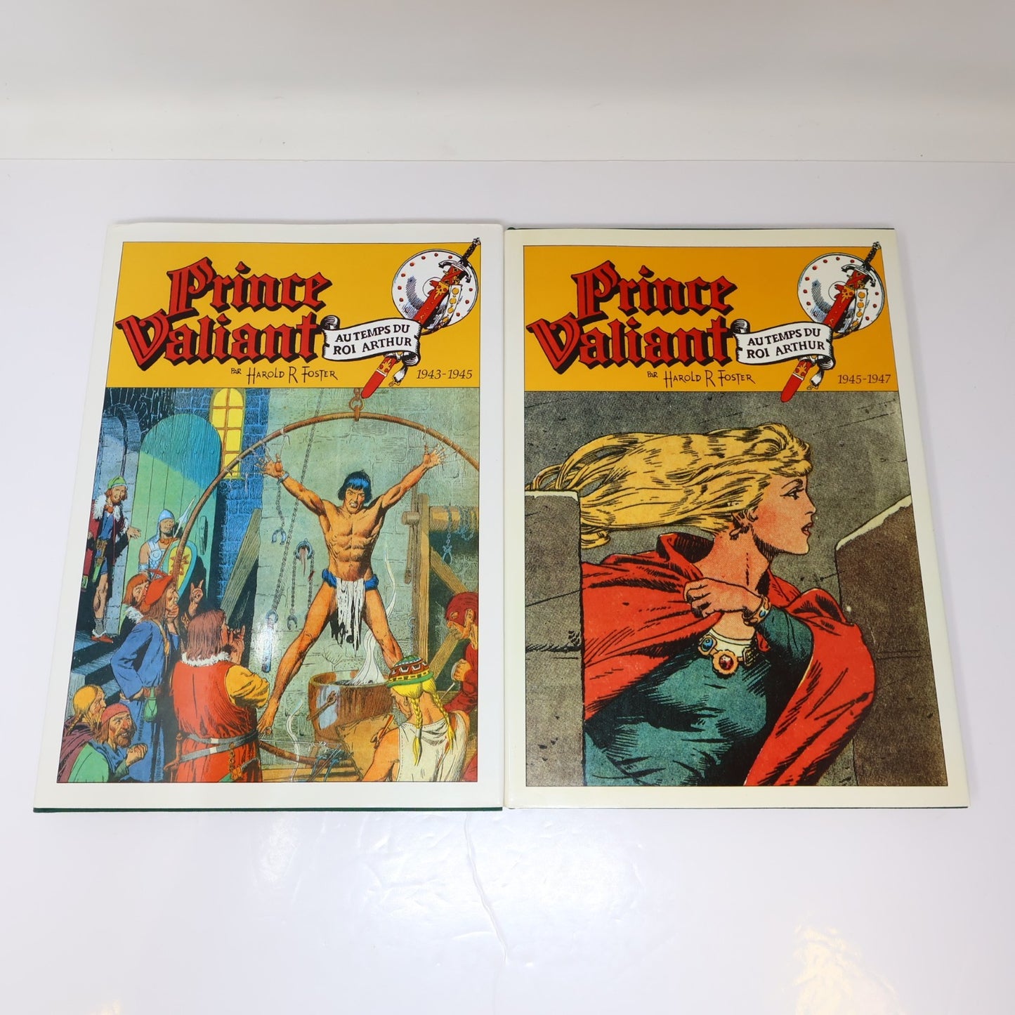 Prince Valiant Au Temps du Roi Arthur #4-14 Lot BD Harold Foster Zenda Français