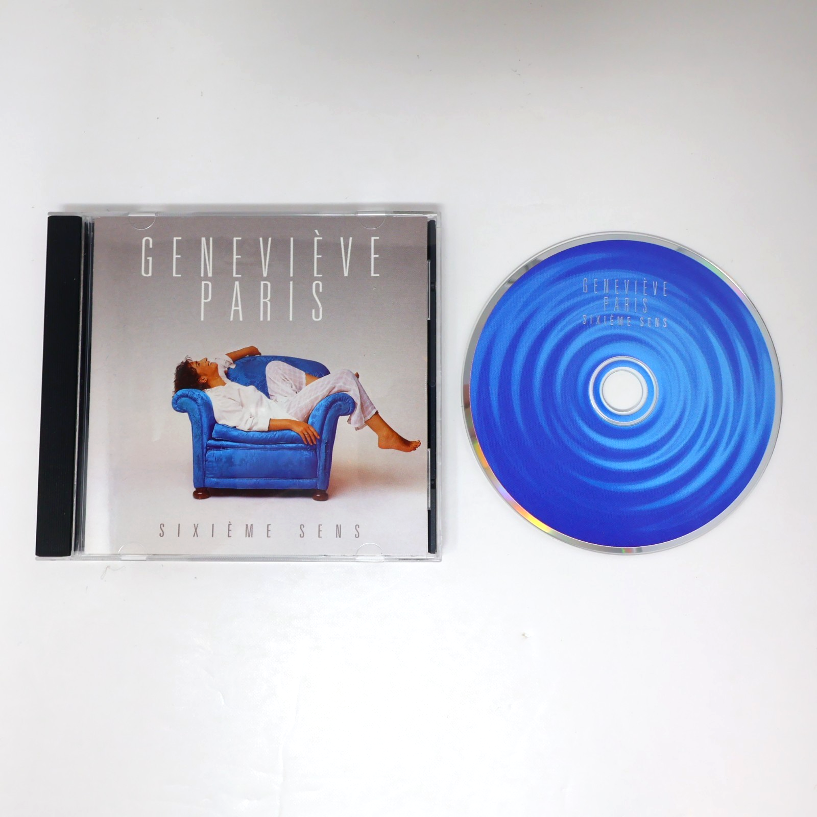 Sixième Sens Geneviève Paris CD Audiogram 1995 Français 1990S Music Chanson