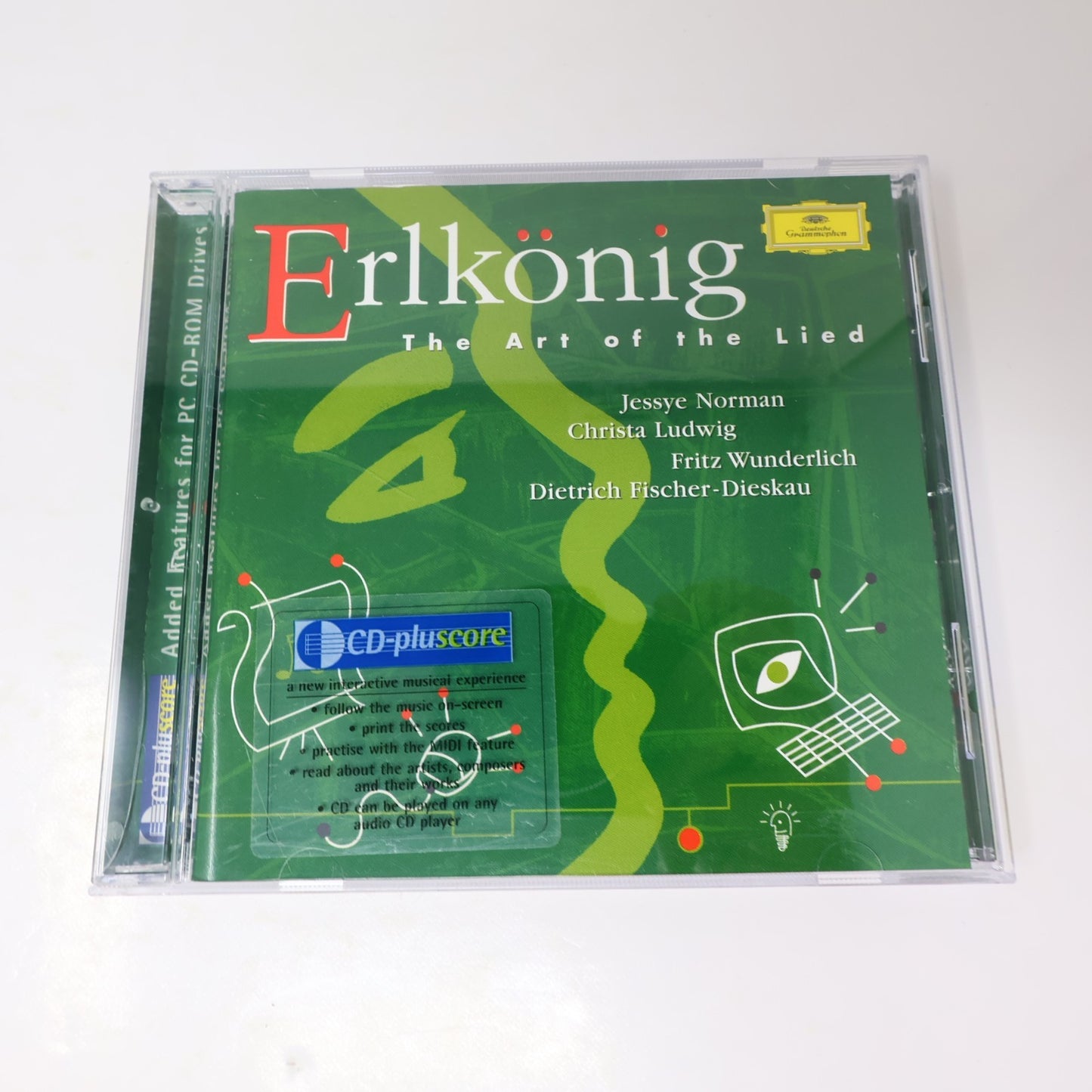 Erlkönig The Art Of Lied CD Jessye Norman/Christa Ludwig/Fritz Wunderlich