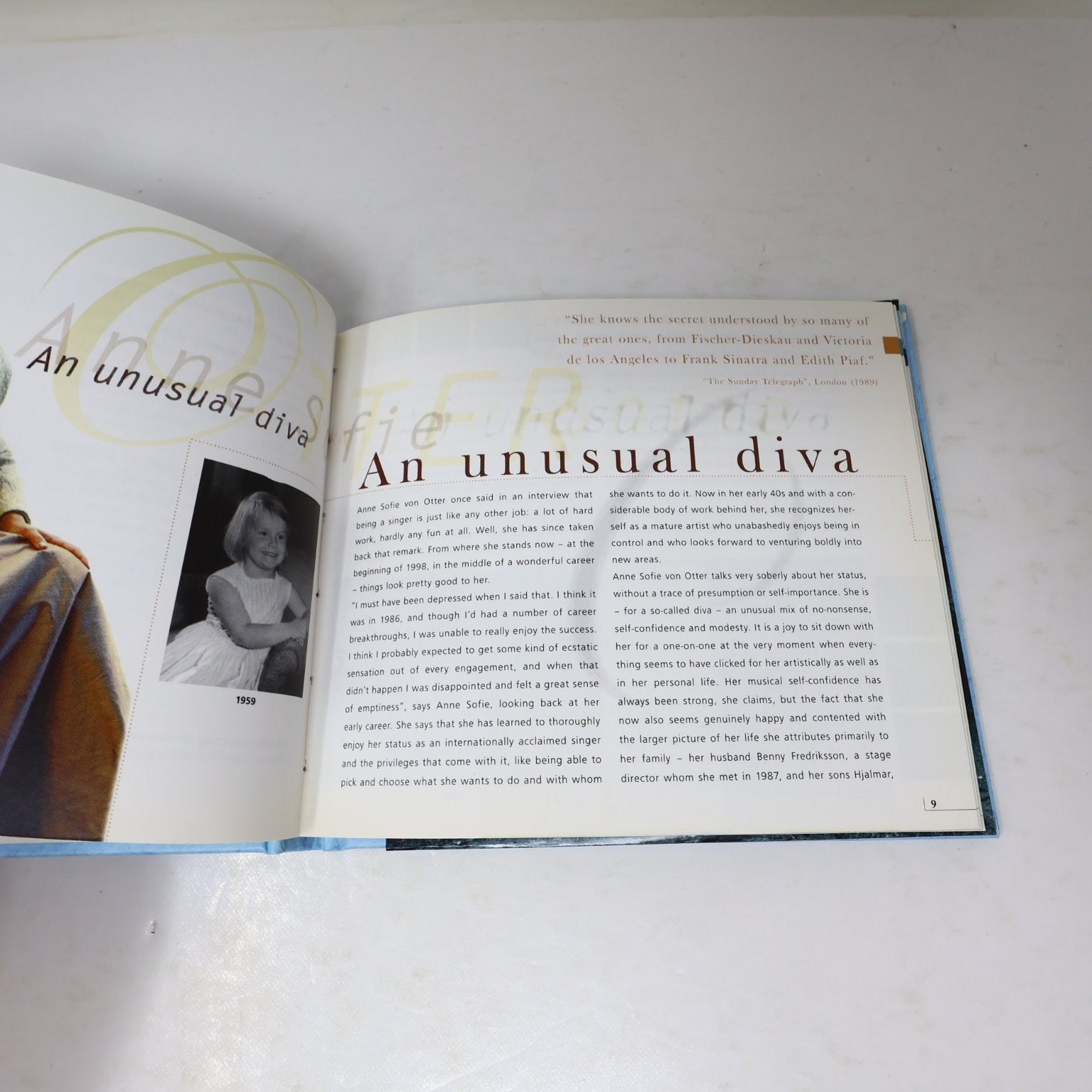 Anne Sofie von Otter The Artist's Album CD 1998 Deutsche Grammophon Classical