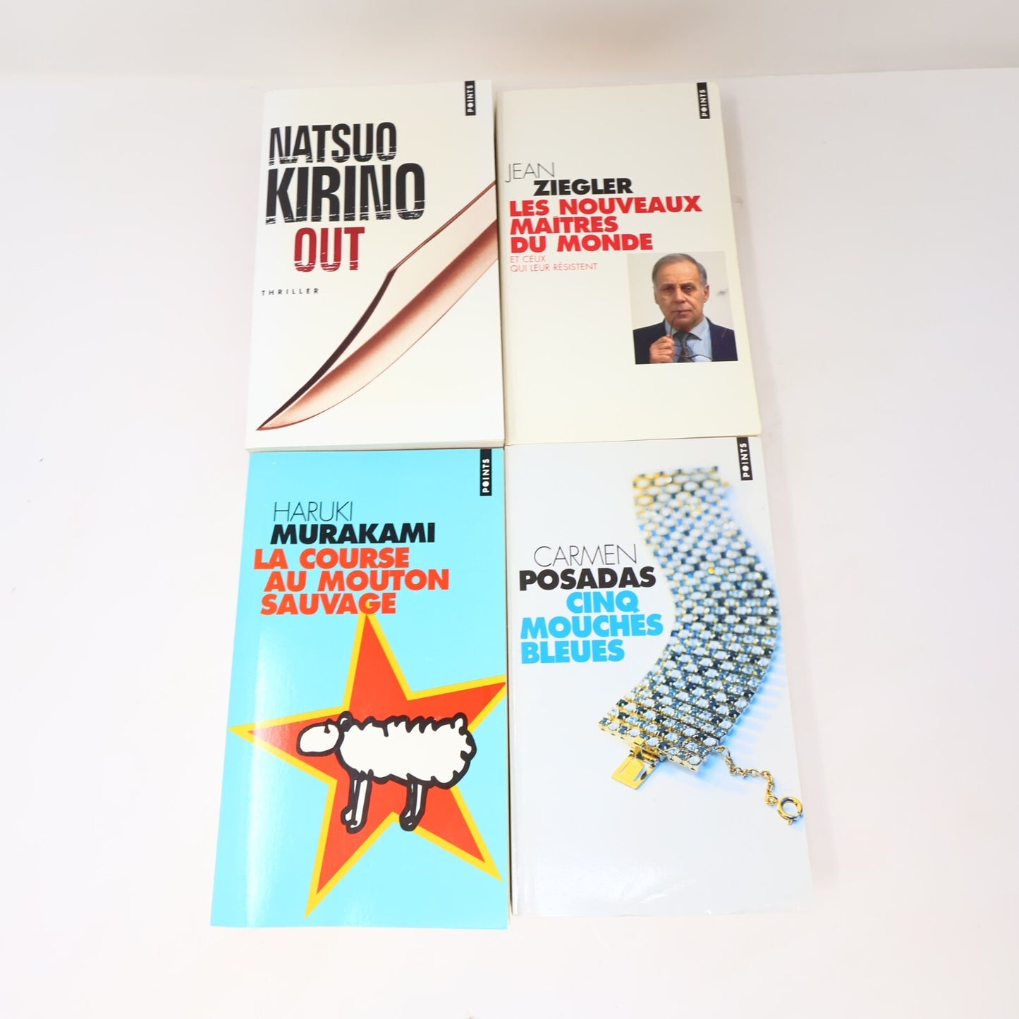 Points Lot 33 Livres Seuil Gadda/Jelloun/Tsírkas/Kadare/Sábato/Bernard/Nothomb